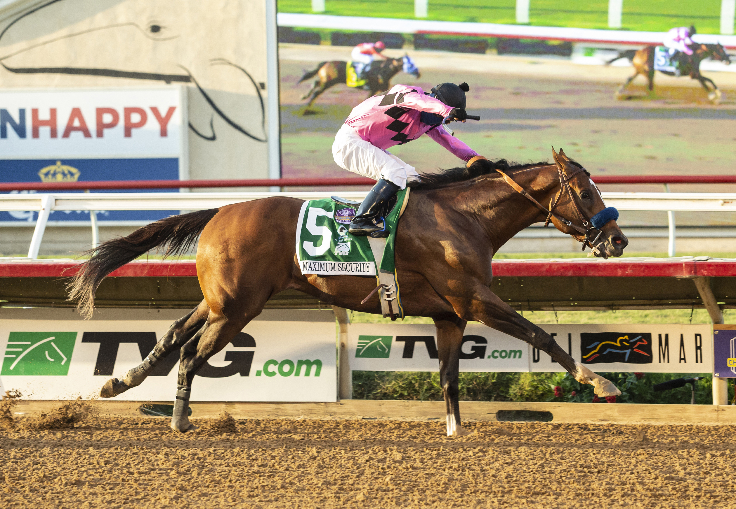 Maximum Security Adds Pacific Classic to Impressive Resume