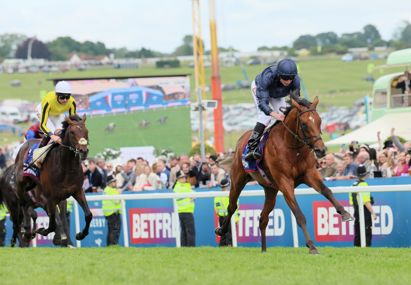 City Of Troy (Justify) Wins Gr 1 Epsom Derby