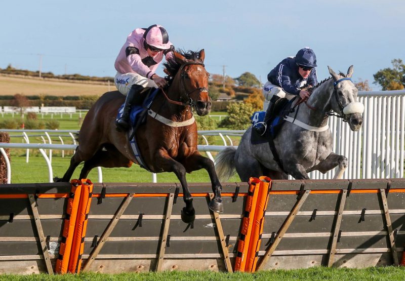 Do Not Disturb (Mahler) winning over hudles at Kelso