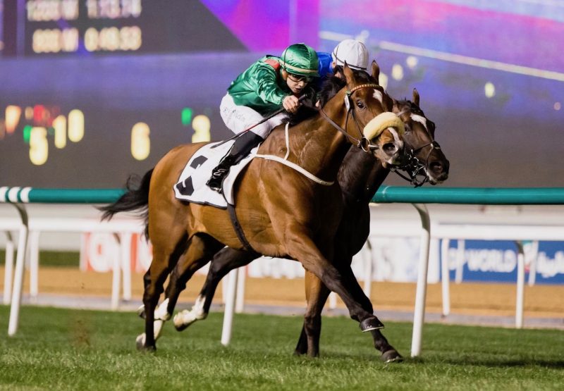 Simsir (Zoffany) winning at Meydan