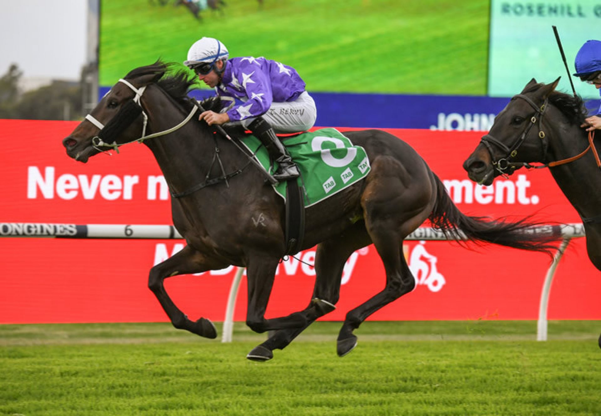 Achiever (Pride Of Dubai) winning at Rosehill