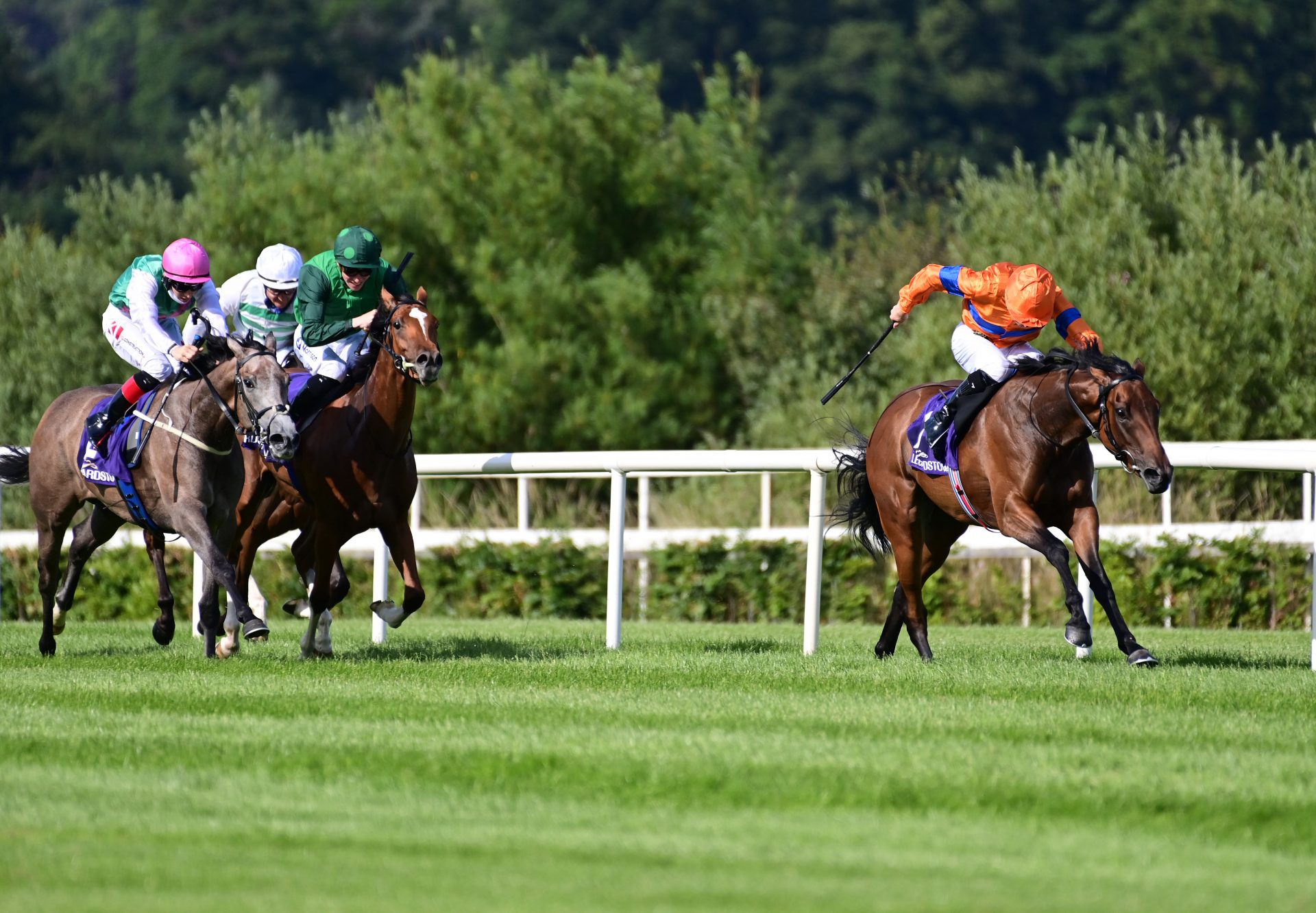 Agartha (Caravaggio) Wins Gr.3 Silver Flash Stakes at Leopardstown