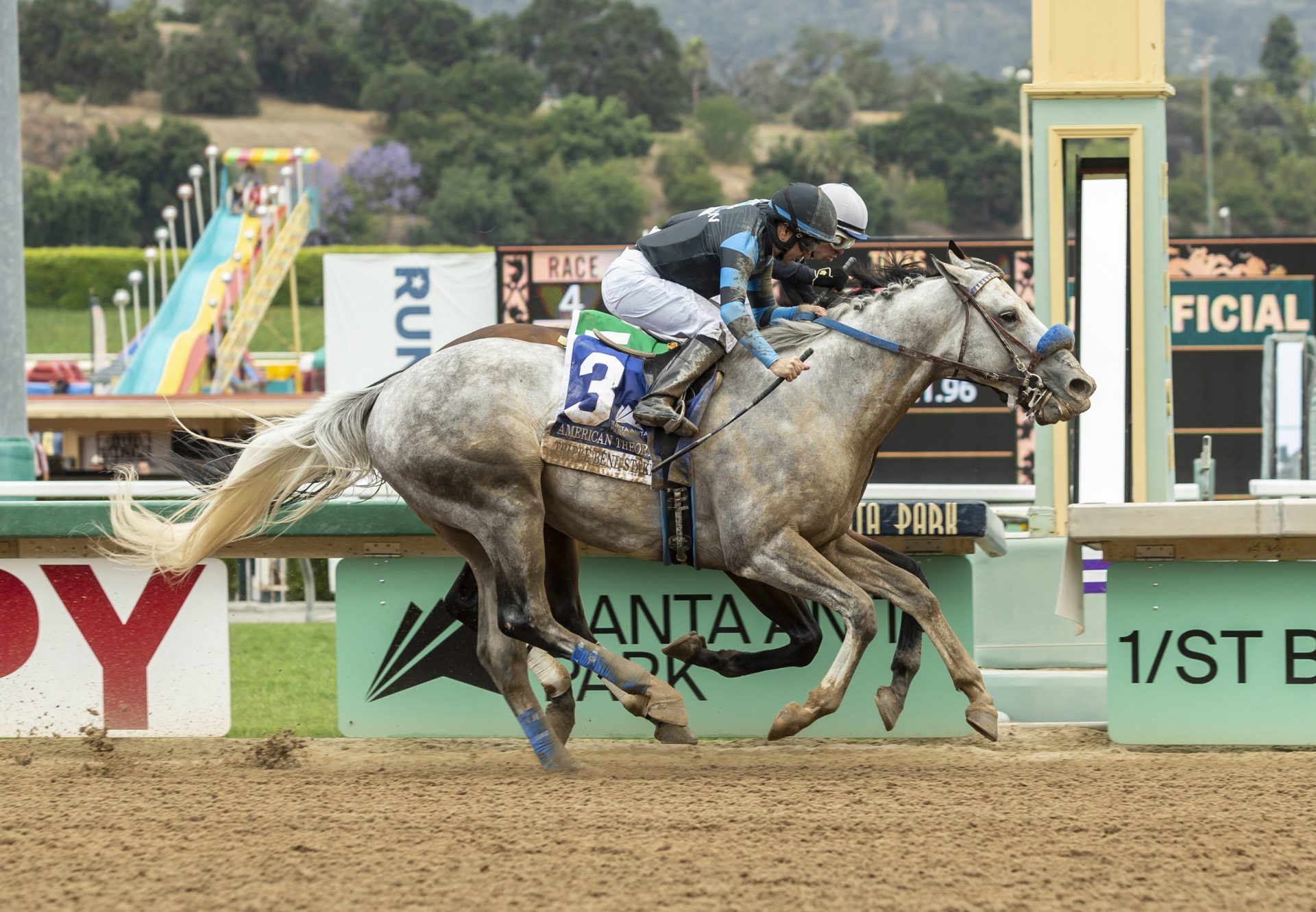 American Theorem (American Pharoah) Wins The Gr.2 Triple Bend at Santa Anita