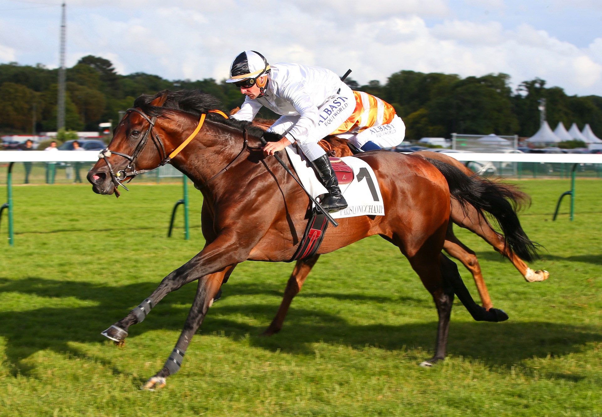 Amilcar (Wootton Bassett) Wins The The Group 3 Prix De La Porte Maillot At Longchamp