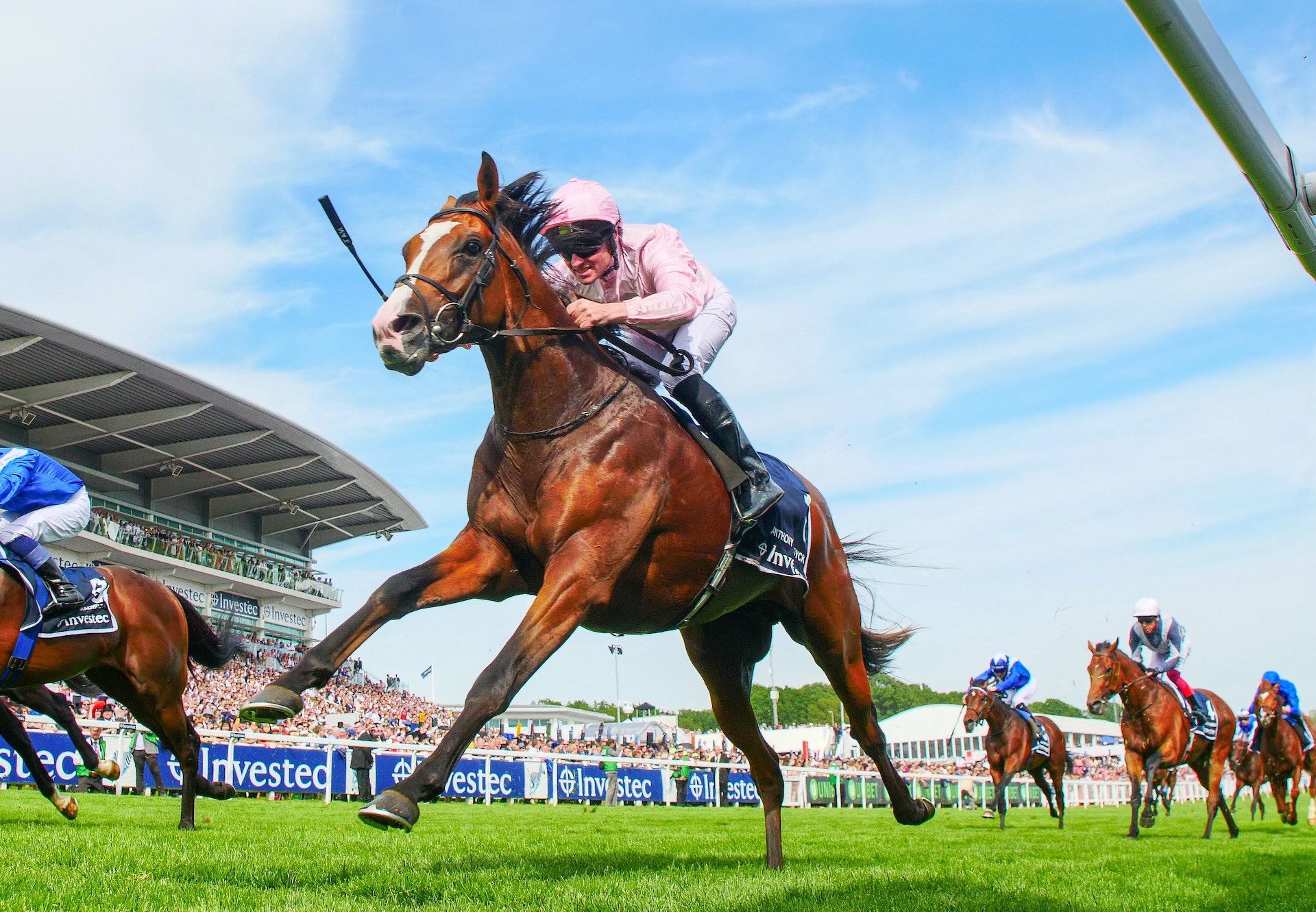 Anthony Van Dyck (Galileo) Wins The Epsom Derby