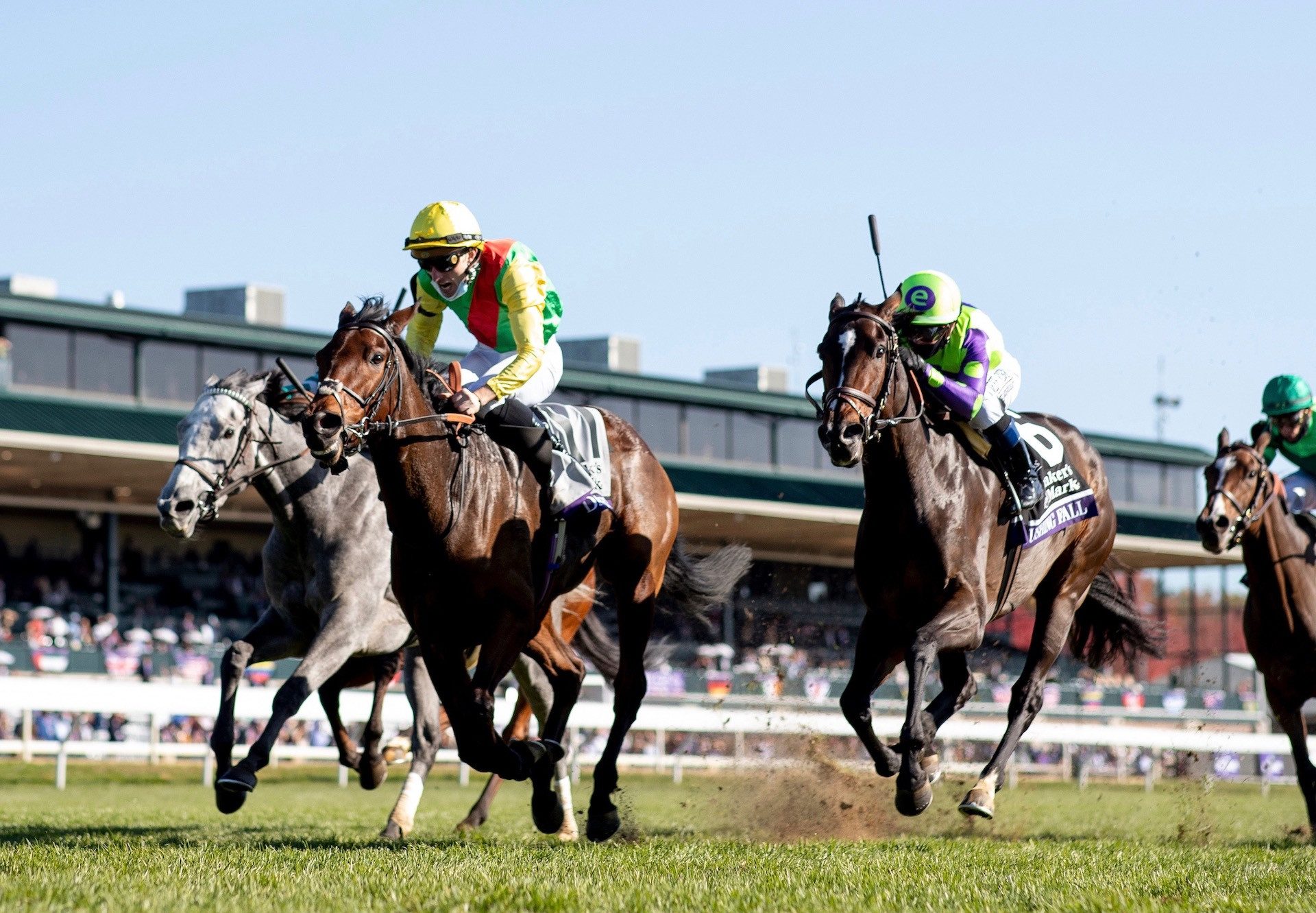 Audarya (Wootton Bassett) Wins The Gr.1 Breeders' Cup Fillies And Mares Turf at Keeneland