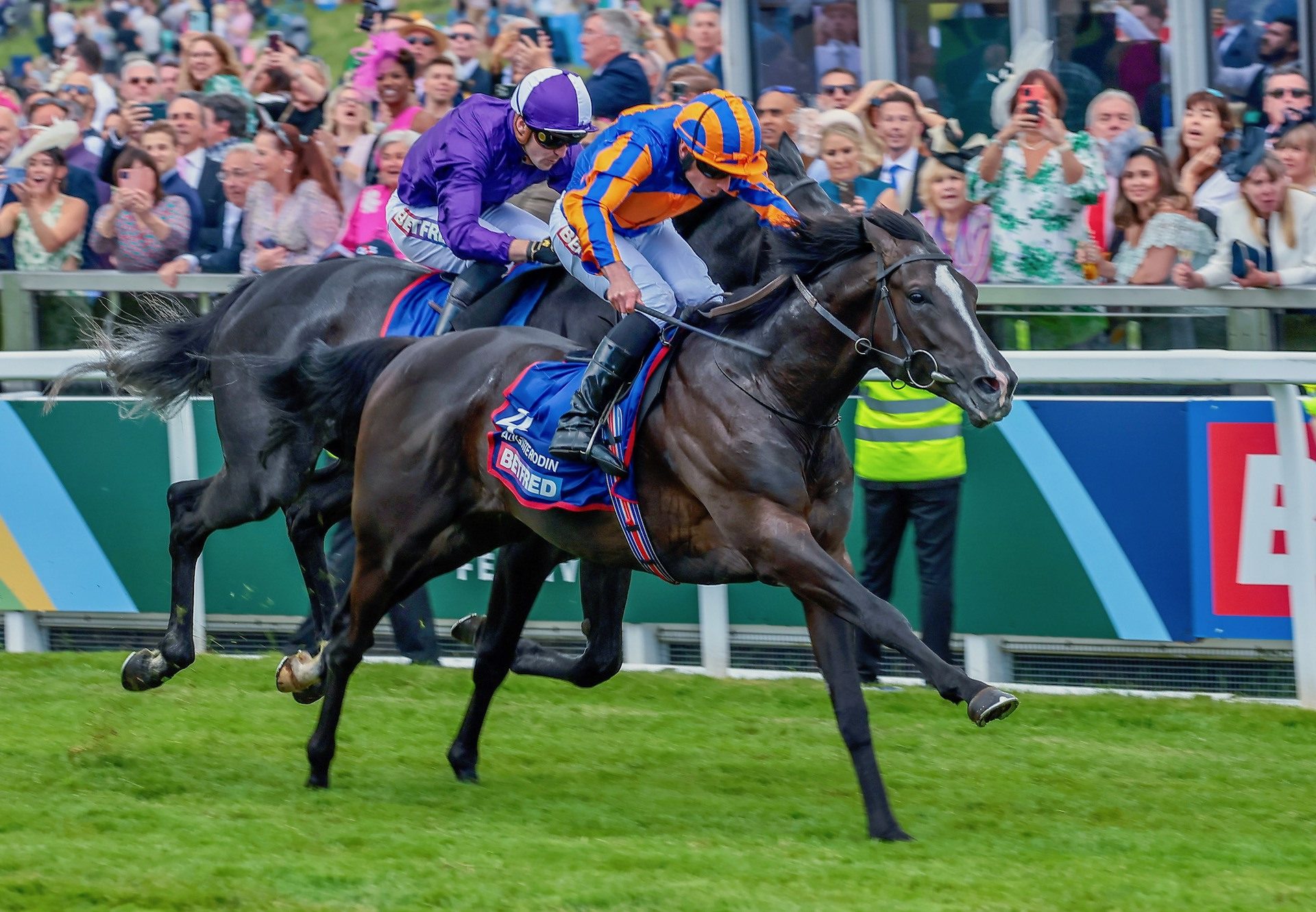 Auguste Rodin Wins The Epsom Derby at Epsom