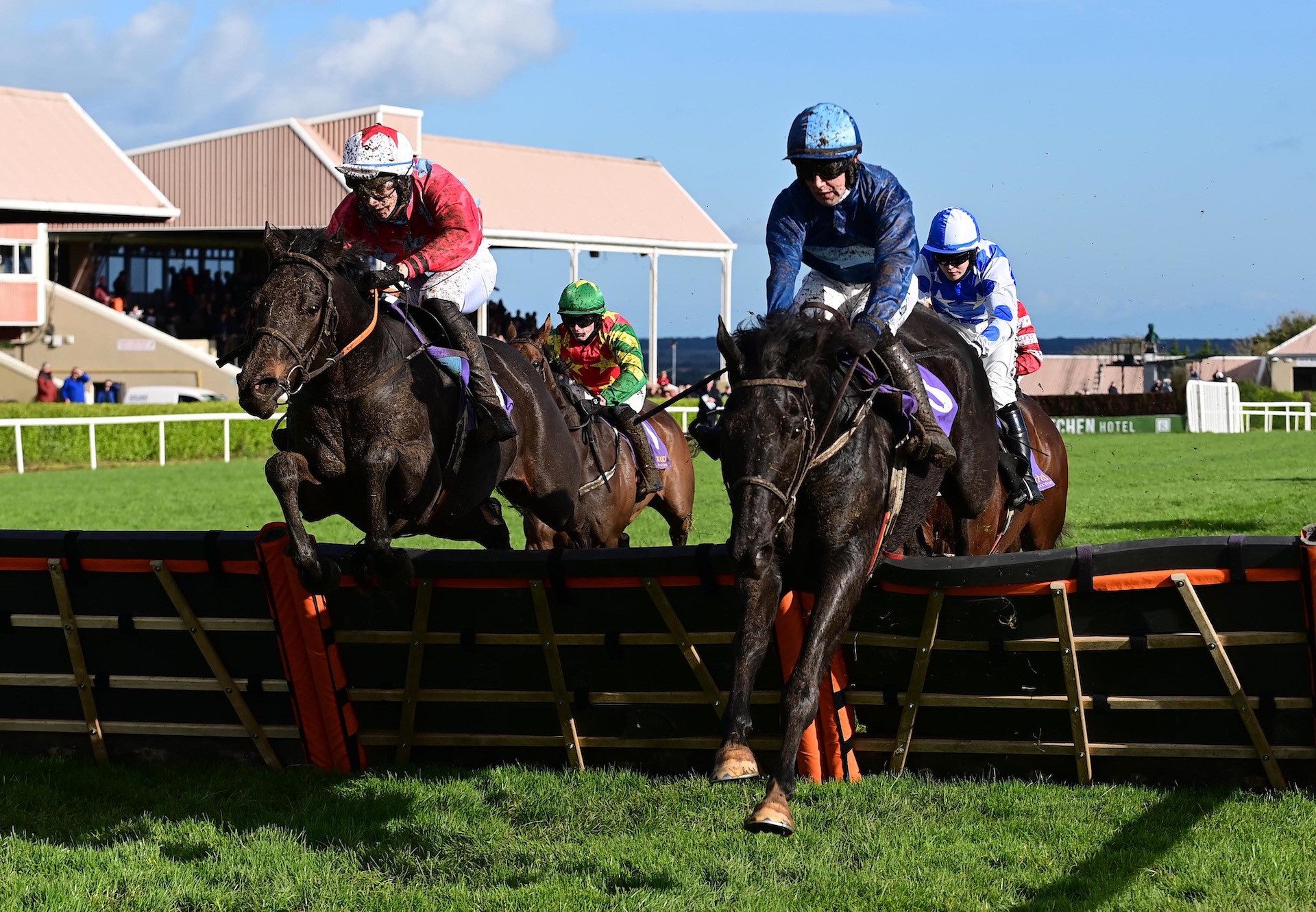 Barnacullia (Ocovango) Wins The Rated Novice Hurdle At Wexford