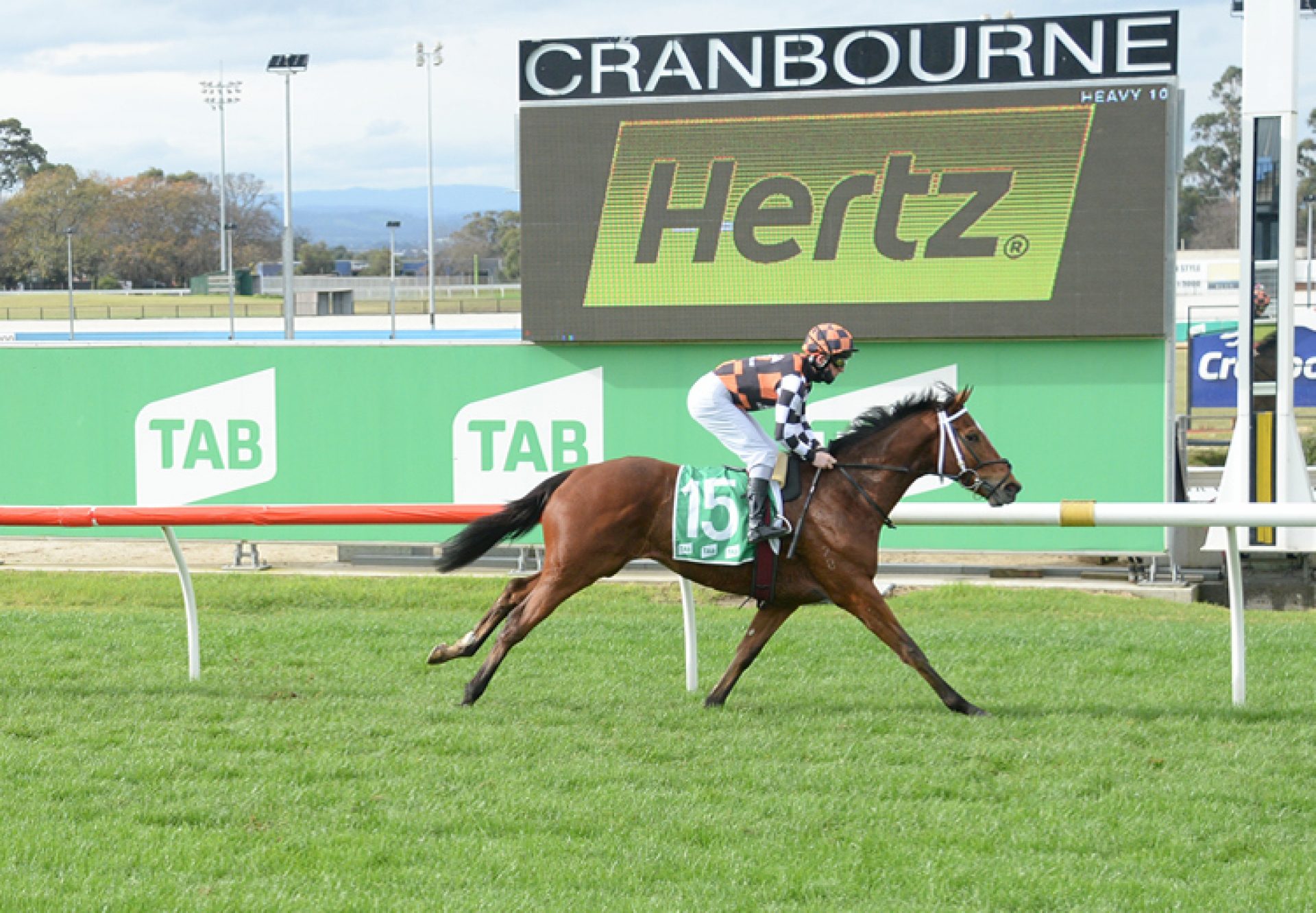 Blazerro (Pierro) winning at Cranbourne