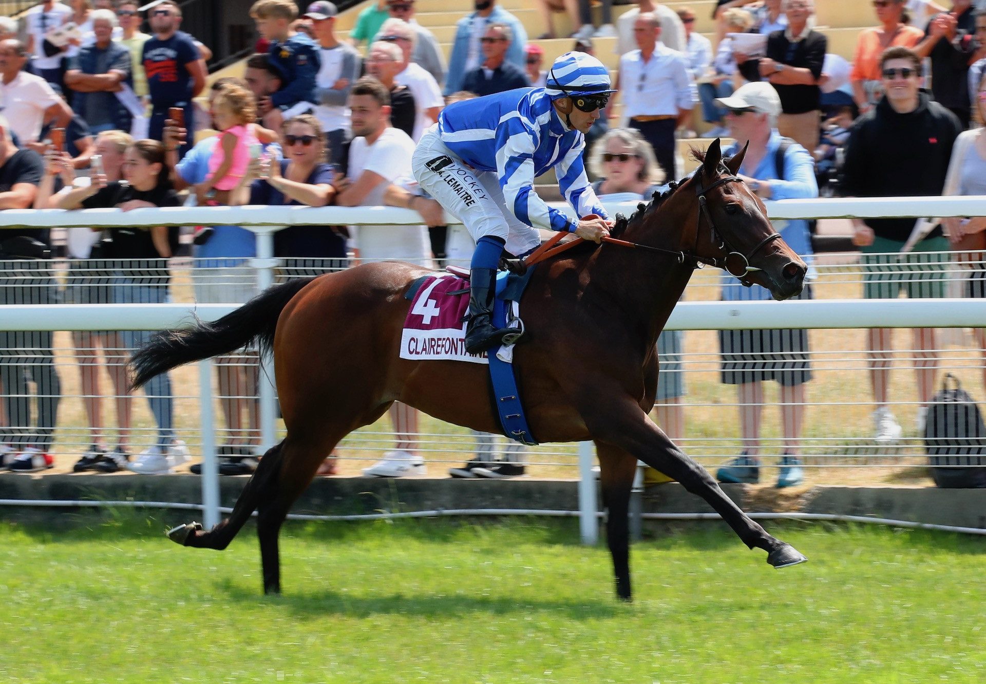 Blue Rose Cen (Churchill) Impresses At Clairefontaine 1
