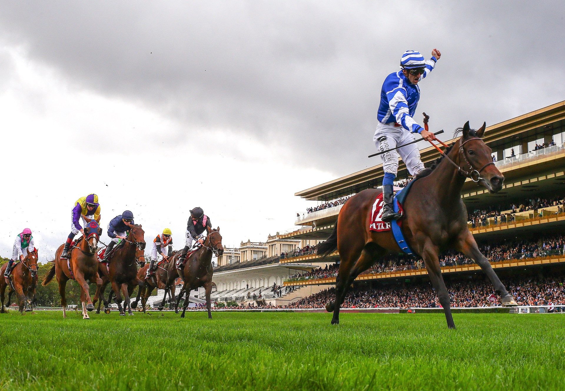 Blue Rose Cen (Churchill) Wins The Group 1 Prix Marcel Boussac at ParisLonchamp