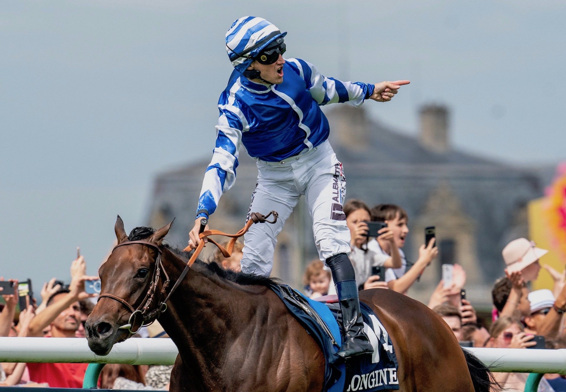 Blue Rose Cen (Churchill) Wins The Group 1 Prix De Diane at Chantilly