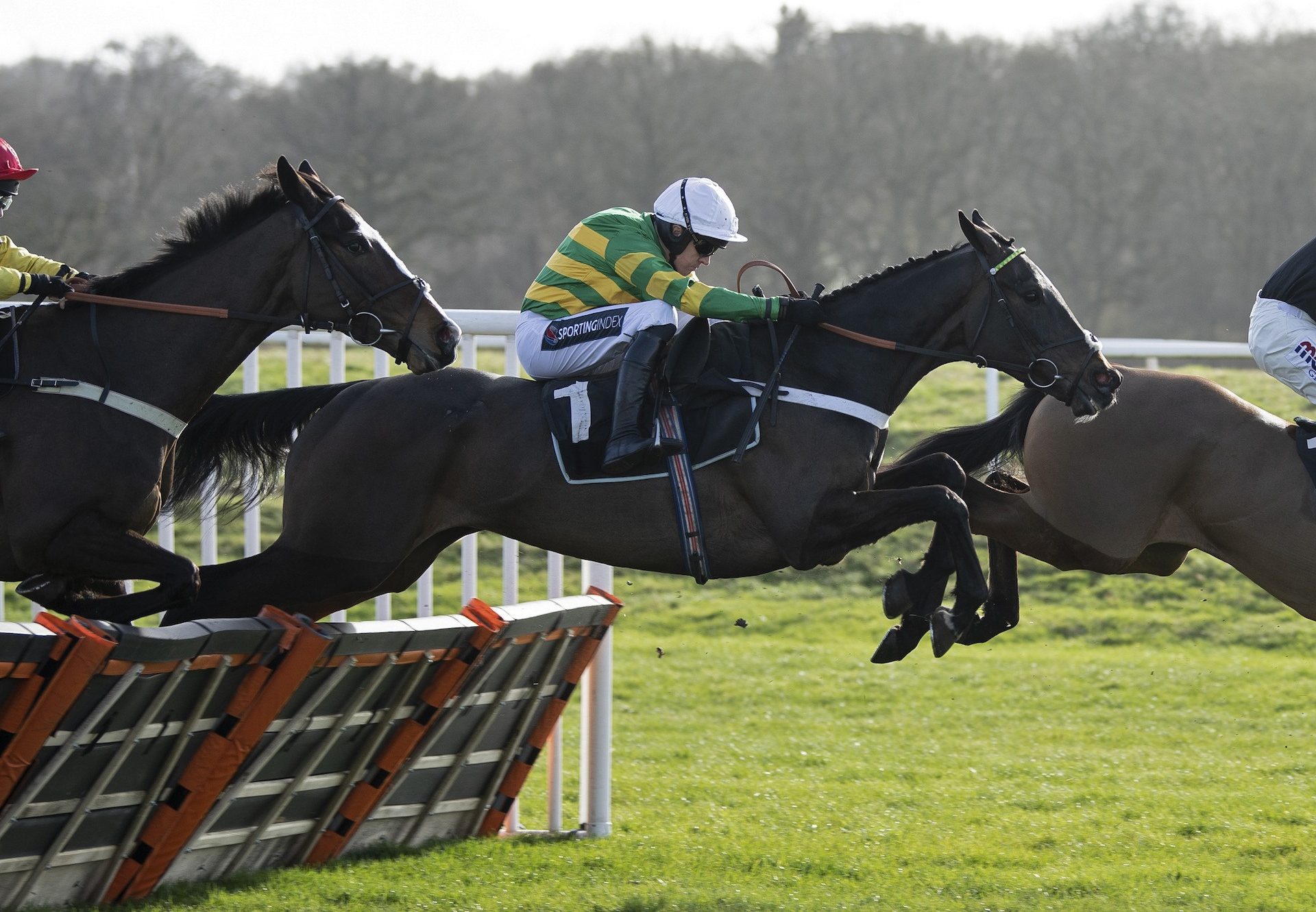 Chantry House (Yeats) on his way to winning at Newbury