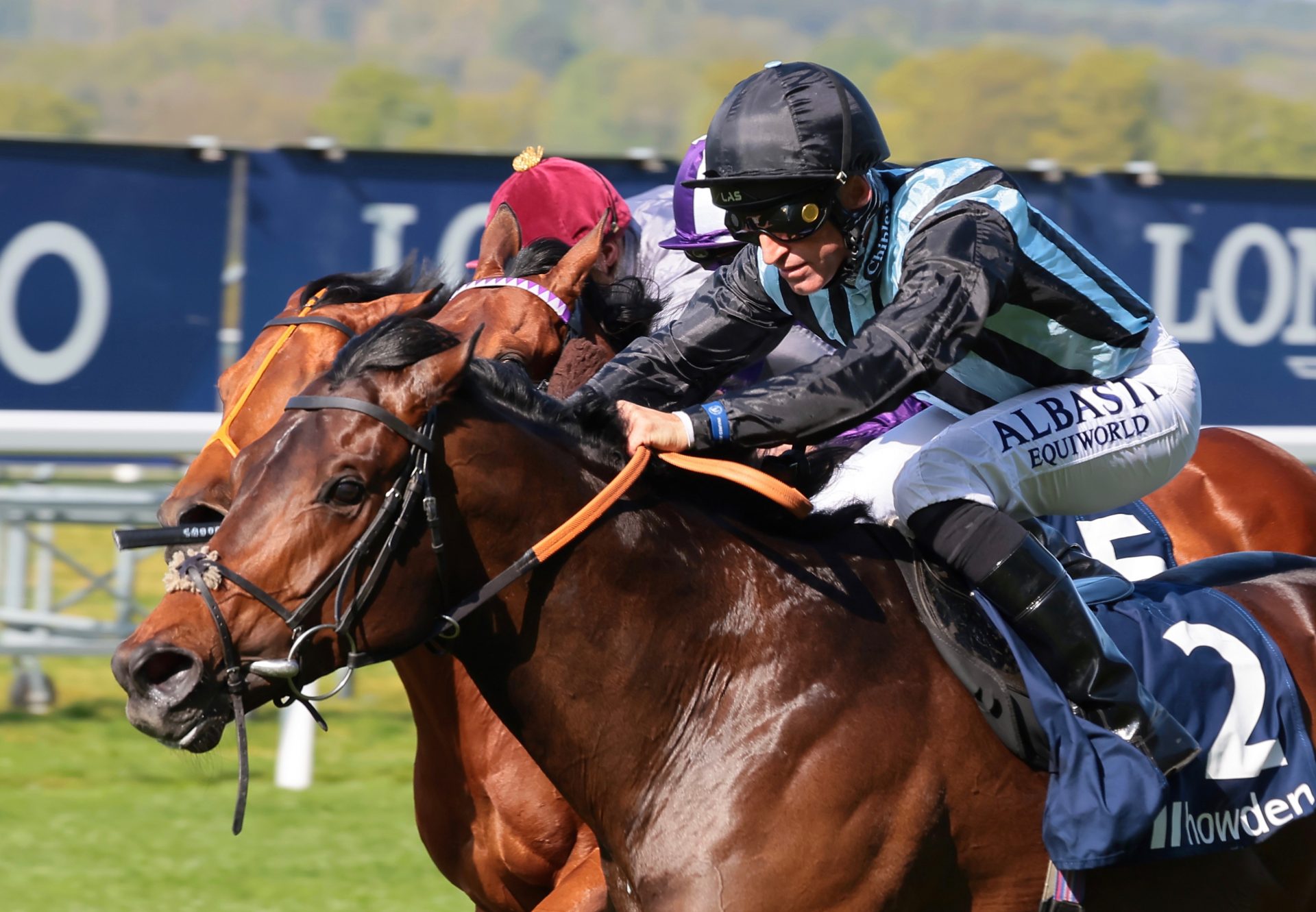 Chindit (Wootton Bassett) Wins The Listed Queen Anne Stakes Trial at Ascot