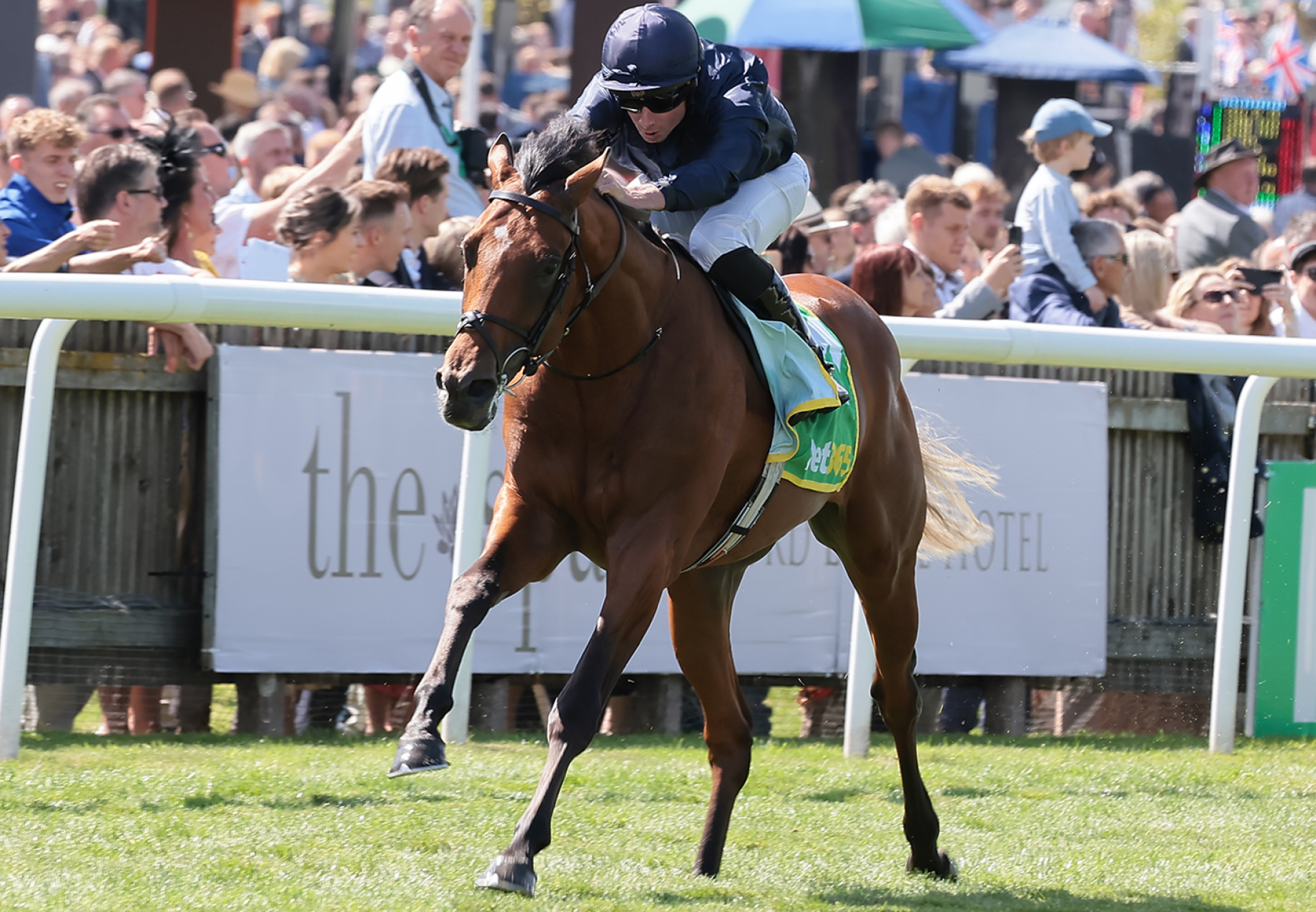 City Of Troy (Justify) Wins Gr.2 Superlative at Newmarket