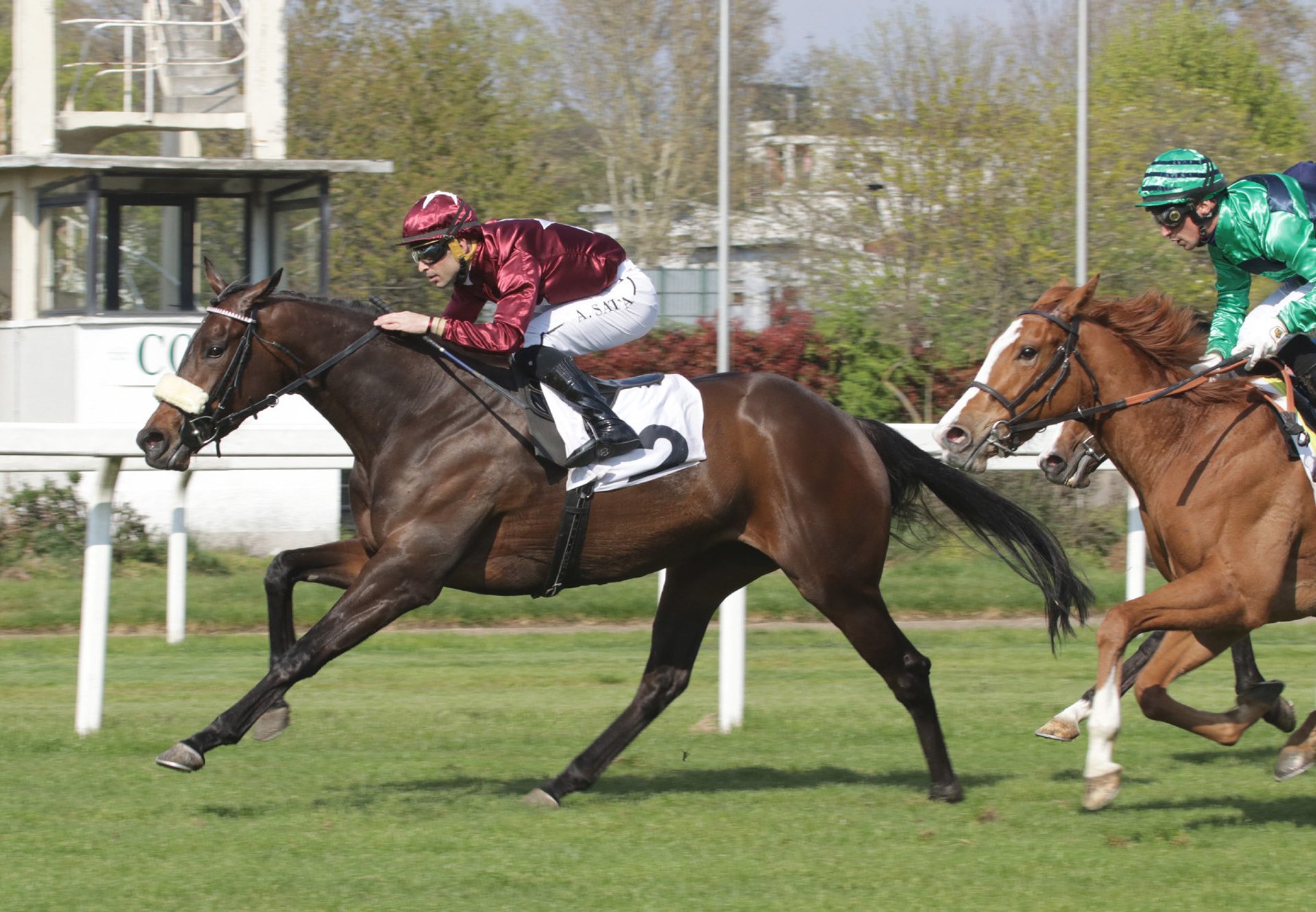 Estrosa (Sioux Nation)  winning the Listed Premio Seregno at San Siro