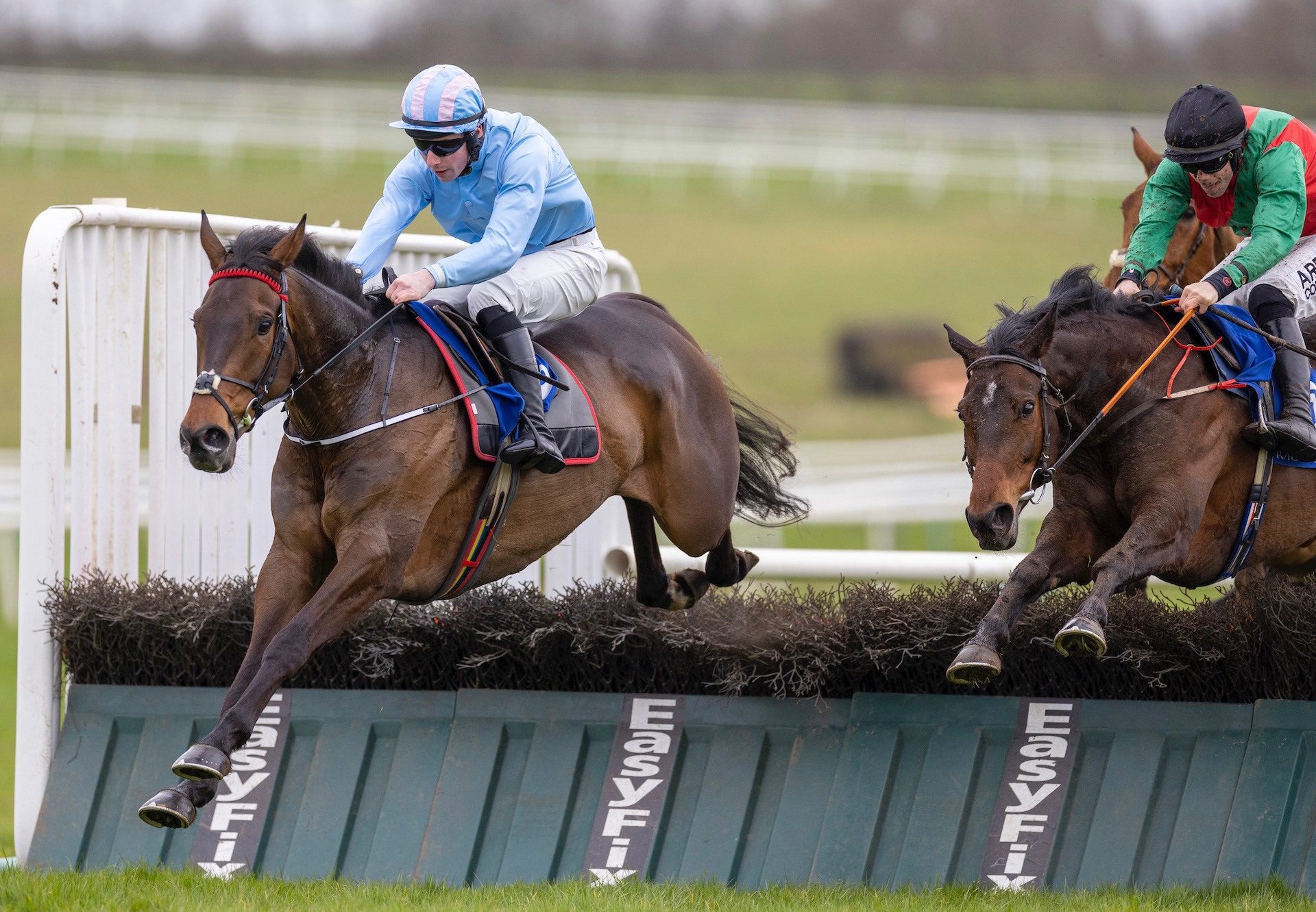 Feronily (Getaway) Wins The Maiden Hurdle At Limerick