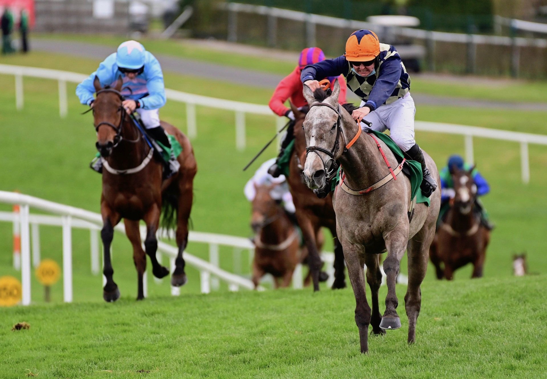 Full Of Light (Leading Light) Wins A Downpatrick Bumper