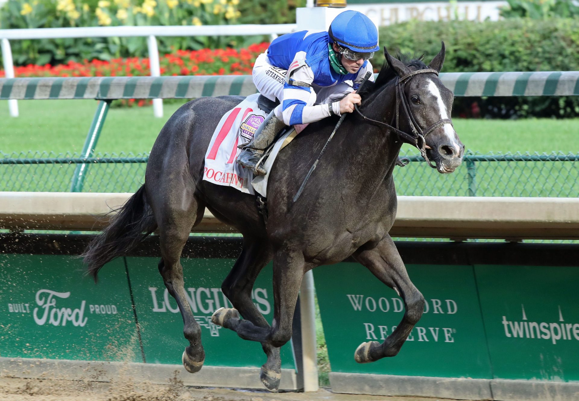 Girl Daddy (Uncle Mo) Winning Gr.3 Pocahontas Stakes At Churchill Downs