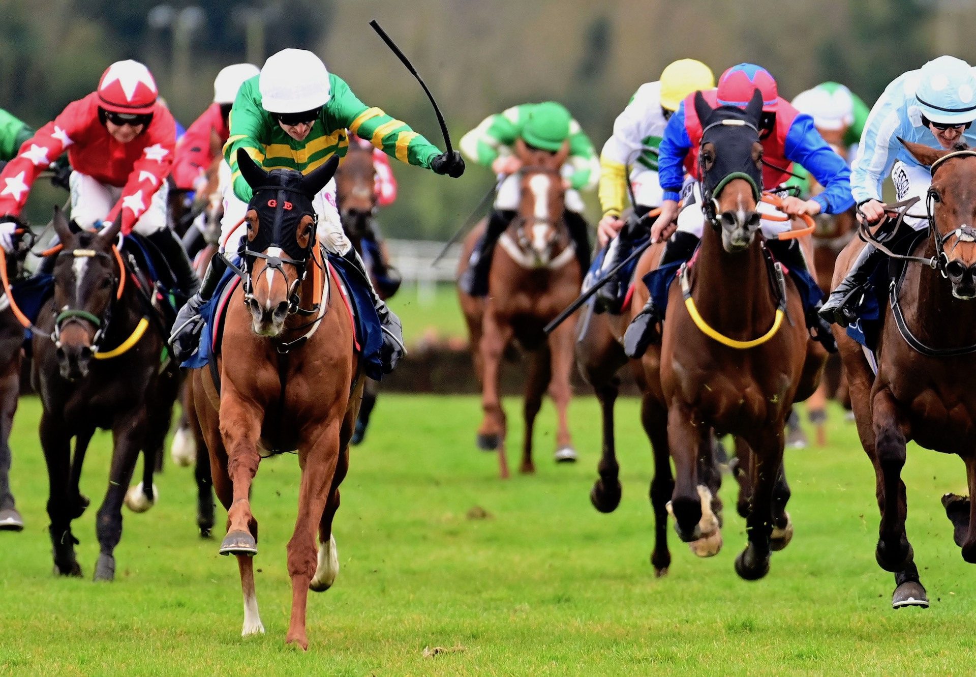 Glan (Getaway) Wins The Grade A Hurdle At Fairyhouse