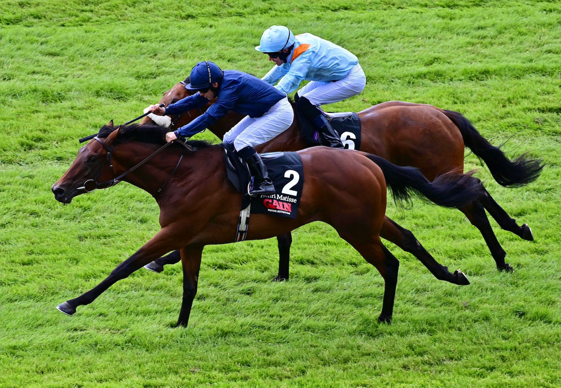 Henri Matisse (Wootton Bassett) Wins The Group 2 Railway Stakes At The Curragh