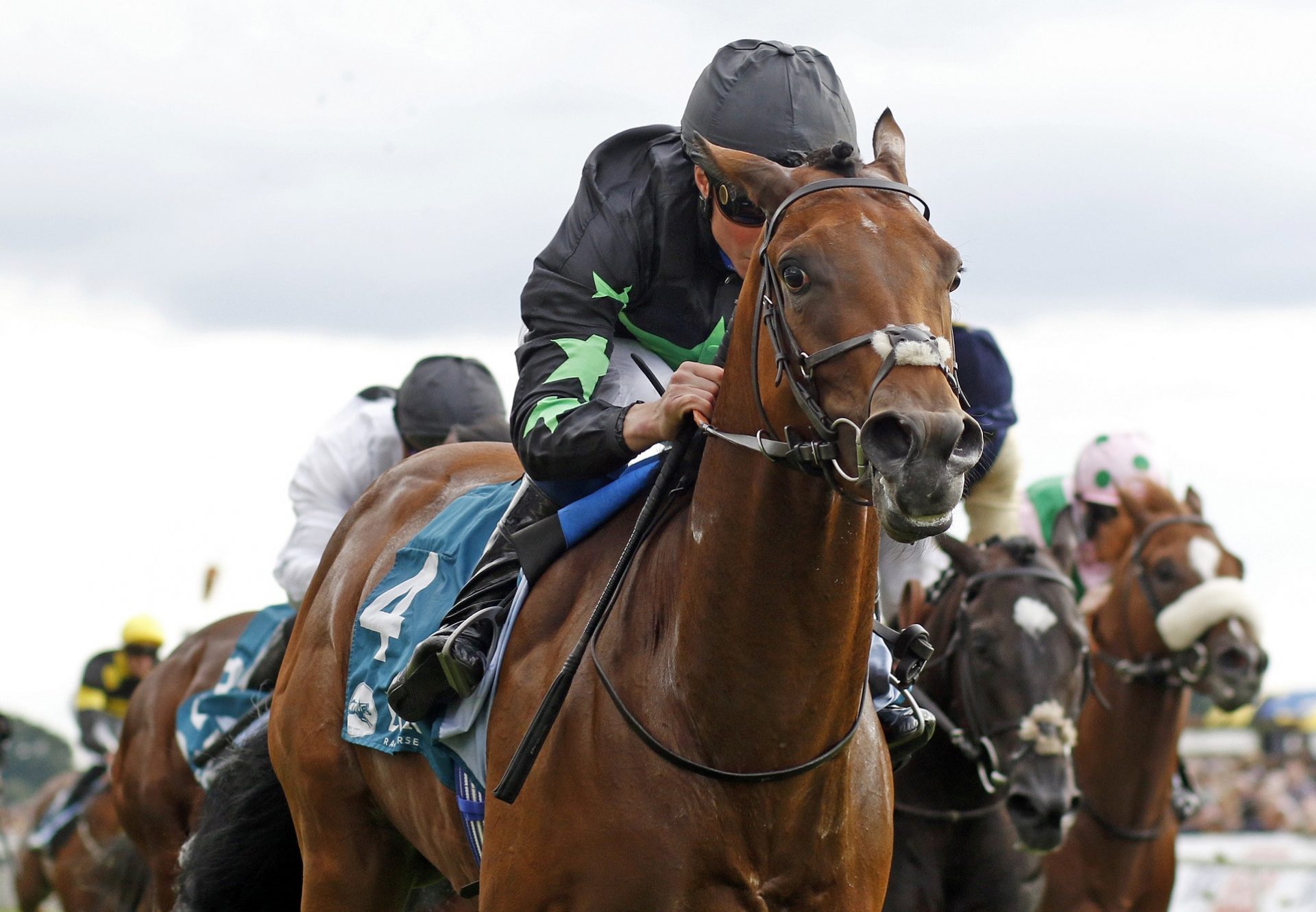 Inquisitively (Ten Sovereigns) wins the Listed Julia Graves Roses Stakes at York