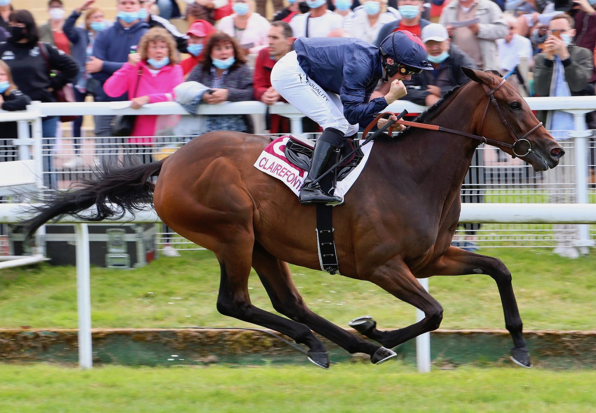 Joie De Soir (Fastnet Rock) Wins The Listed Grand Prix De Clairefontaine