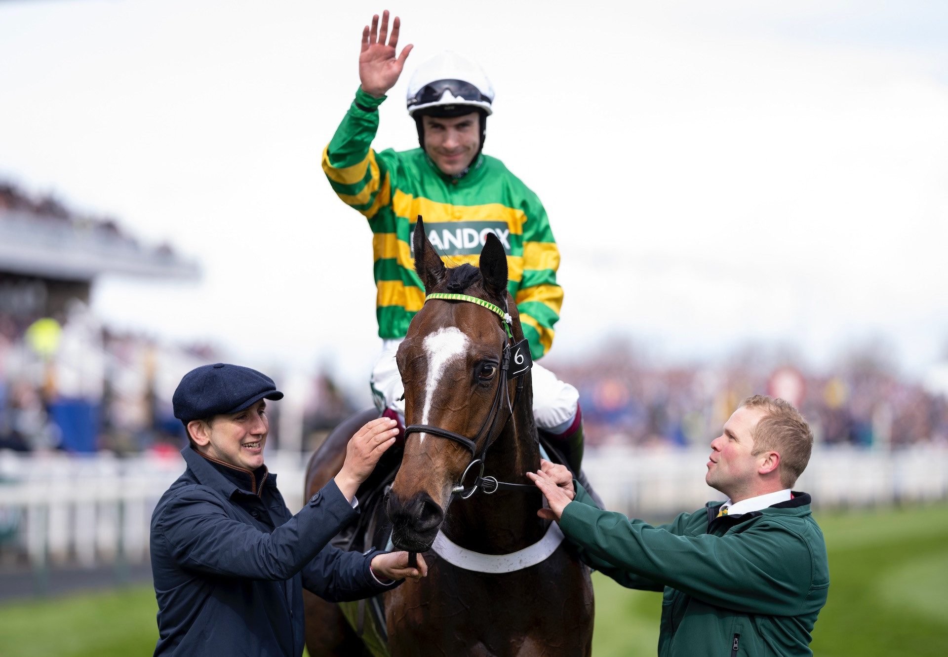 Jonbon (Walk In The Park) After Winning The Grade 1 Top Novices’ Hurdle At Aintree