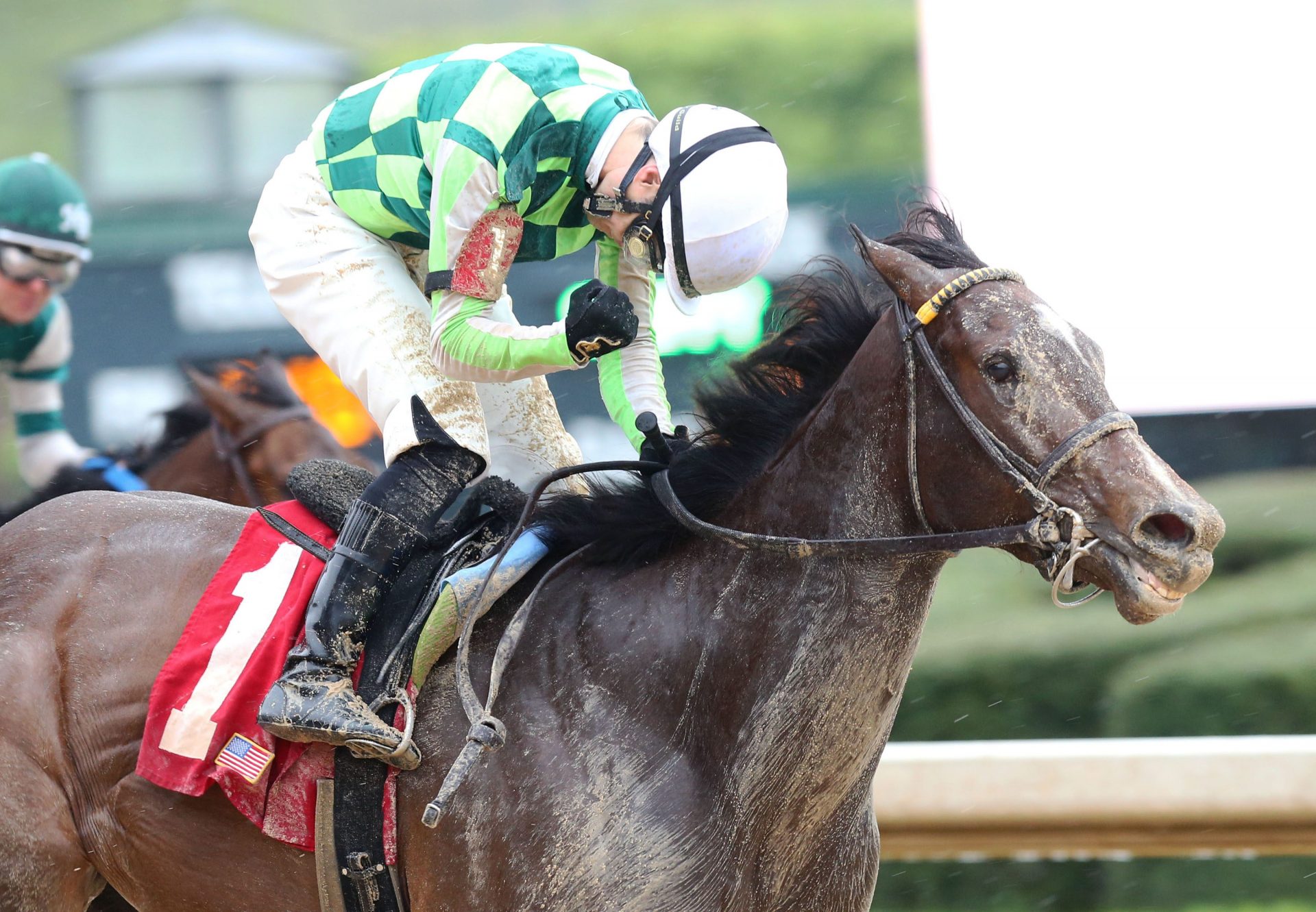 Kimari (Munnings) wins The Purple Martin Stakes at Oaklawn Park