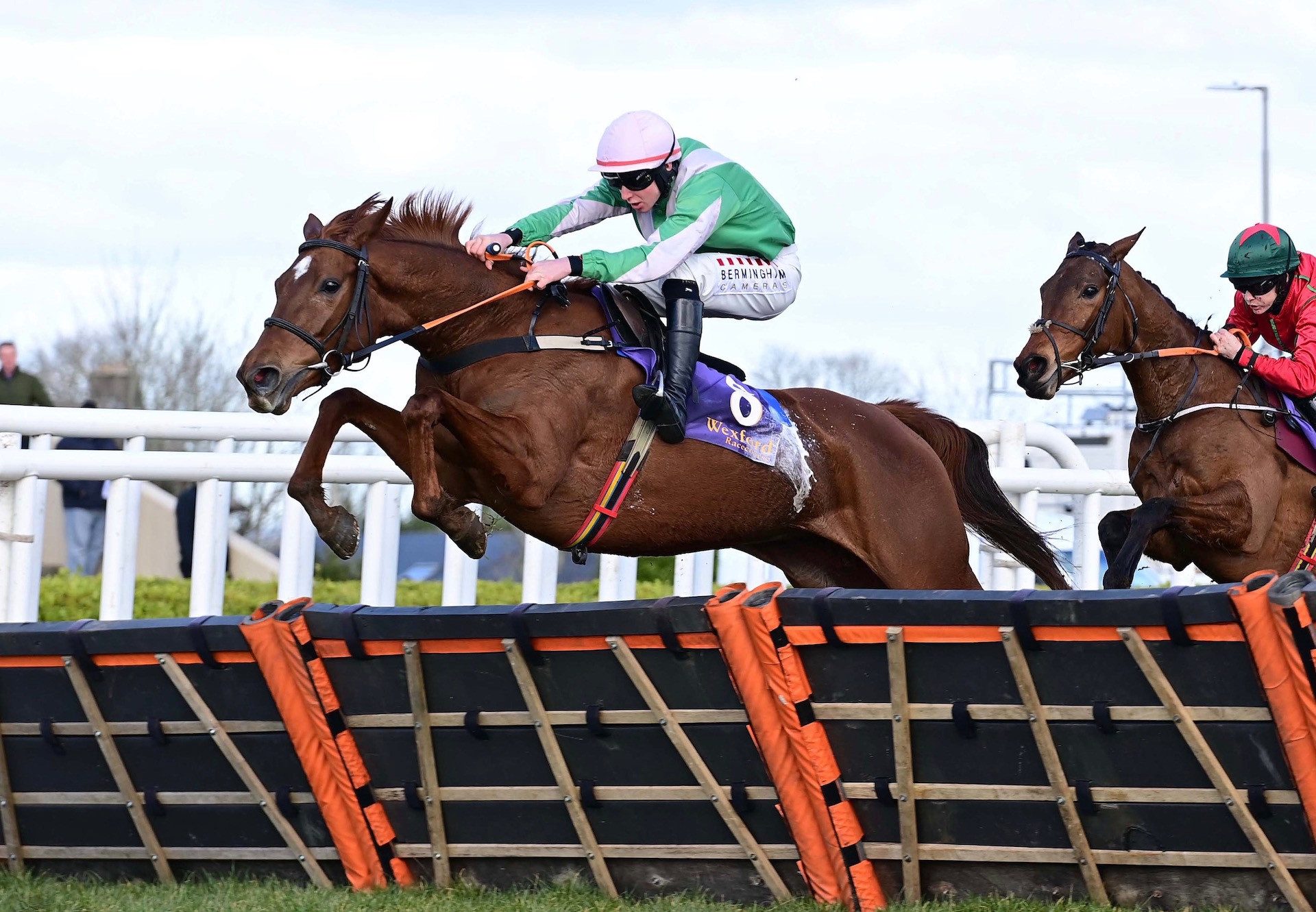 Kilbarry Chloe (Mahler) Wins The Mares Maiden Hurdle At Wexford
