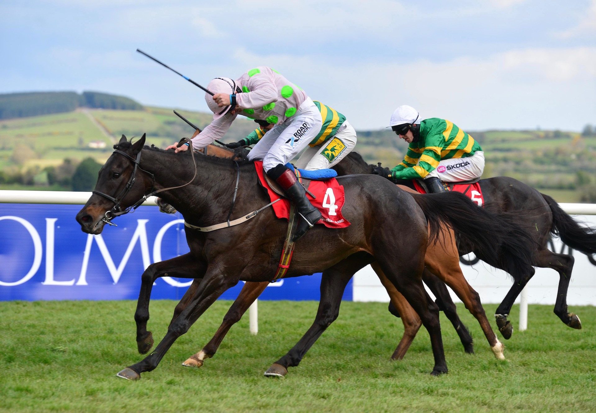 Koshari (Walk In The Park) Wins The Grade B Baroneracing Com Handicap Hurdle At Punchestown