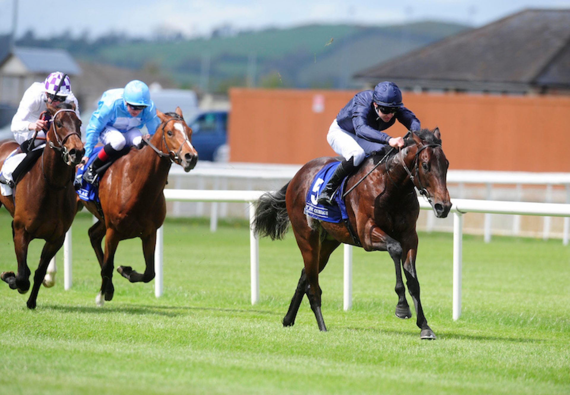 Land Force (No Nay Never) winning a maiden at the Curragh