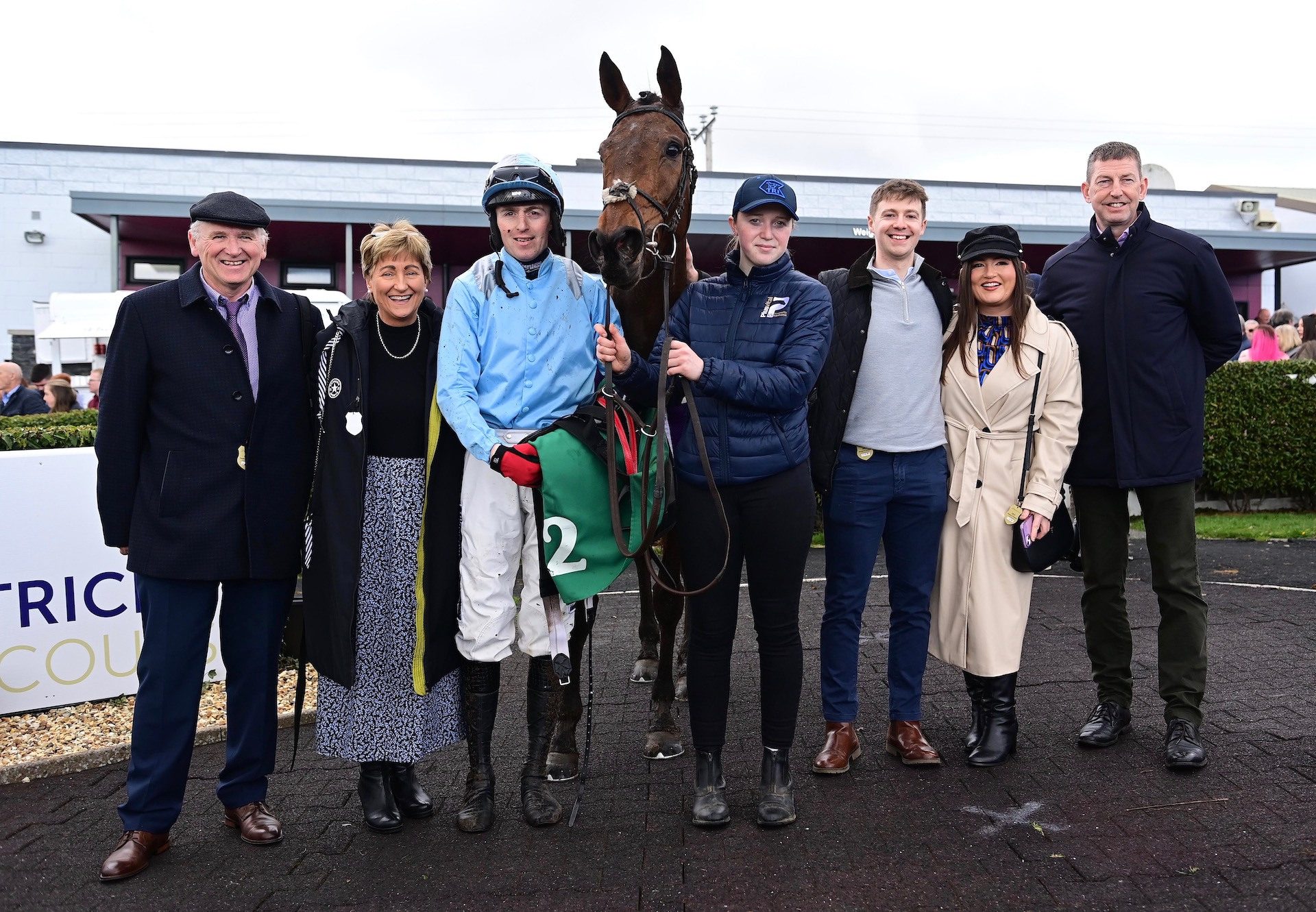 Law Ella (Yeats) Wins The Maiden Hurdle At Downpatrick