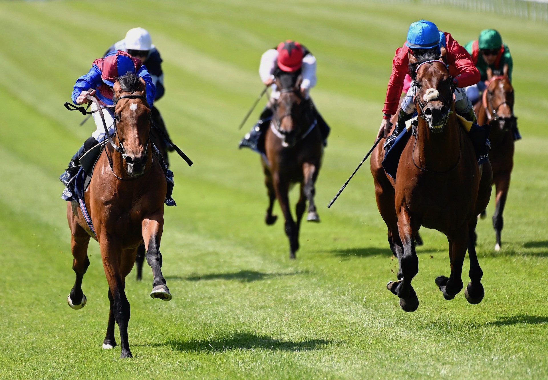 Luxembourg (Camelot) Wins The Group 1 Tattersalls Gold Cup at the Curragh