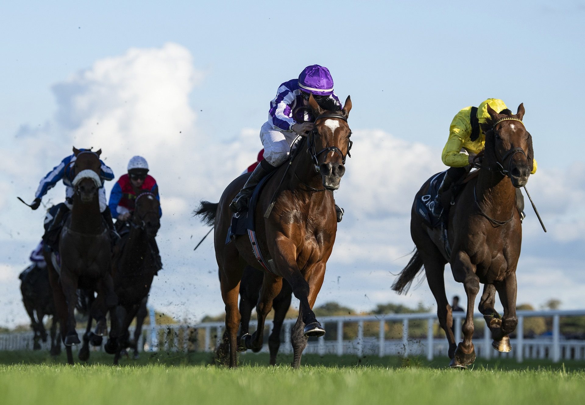 Magical (Galileo) wins the Gr.1 British Champions Stakes at Ascot