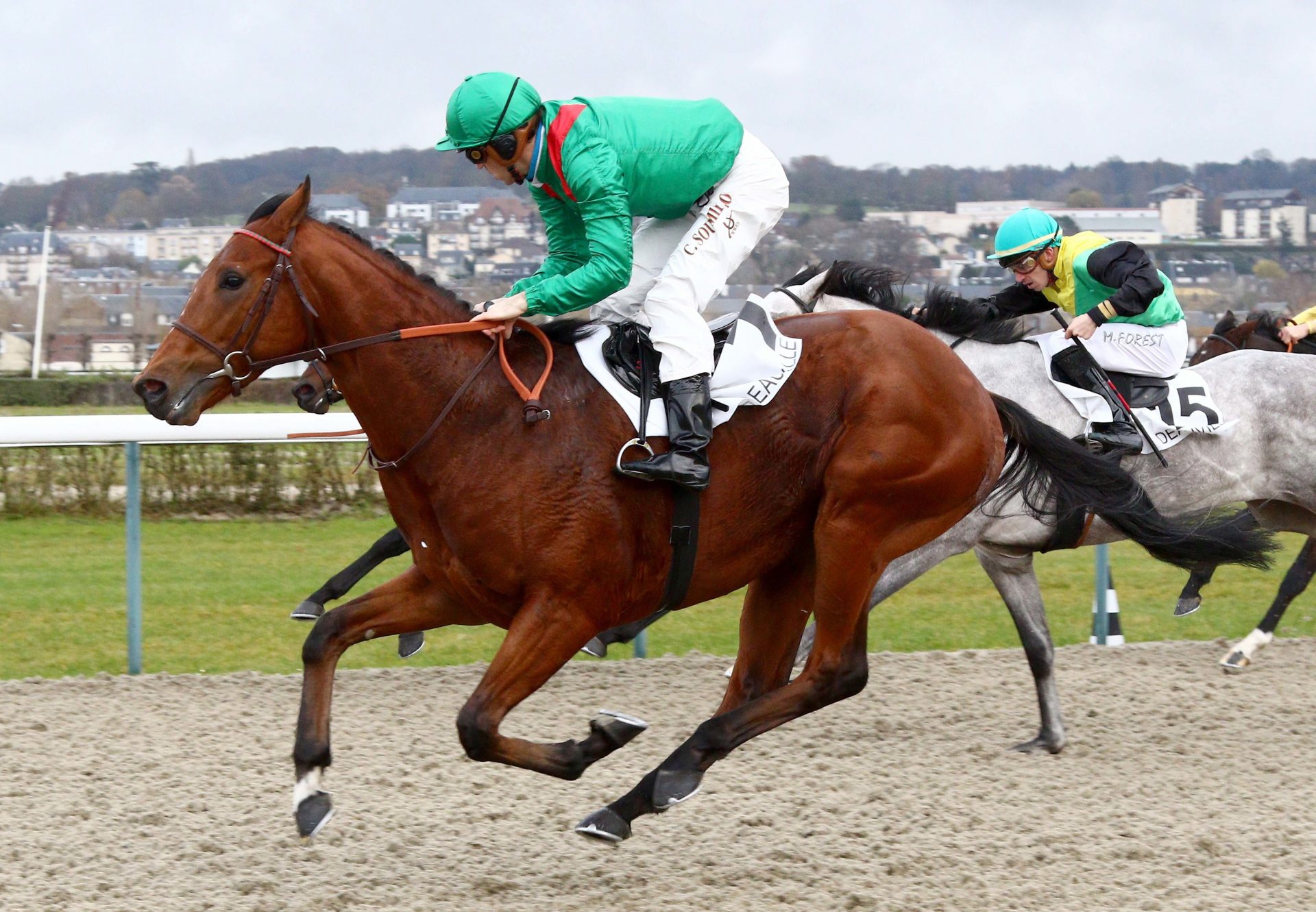 Makmour (Rock Of Gibraltar) Wins On Debut At Deauville