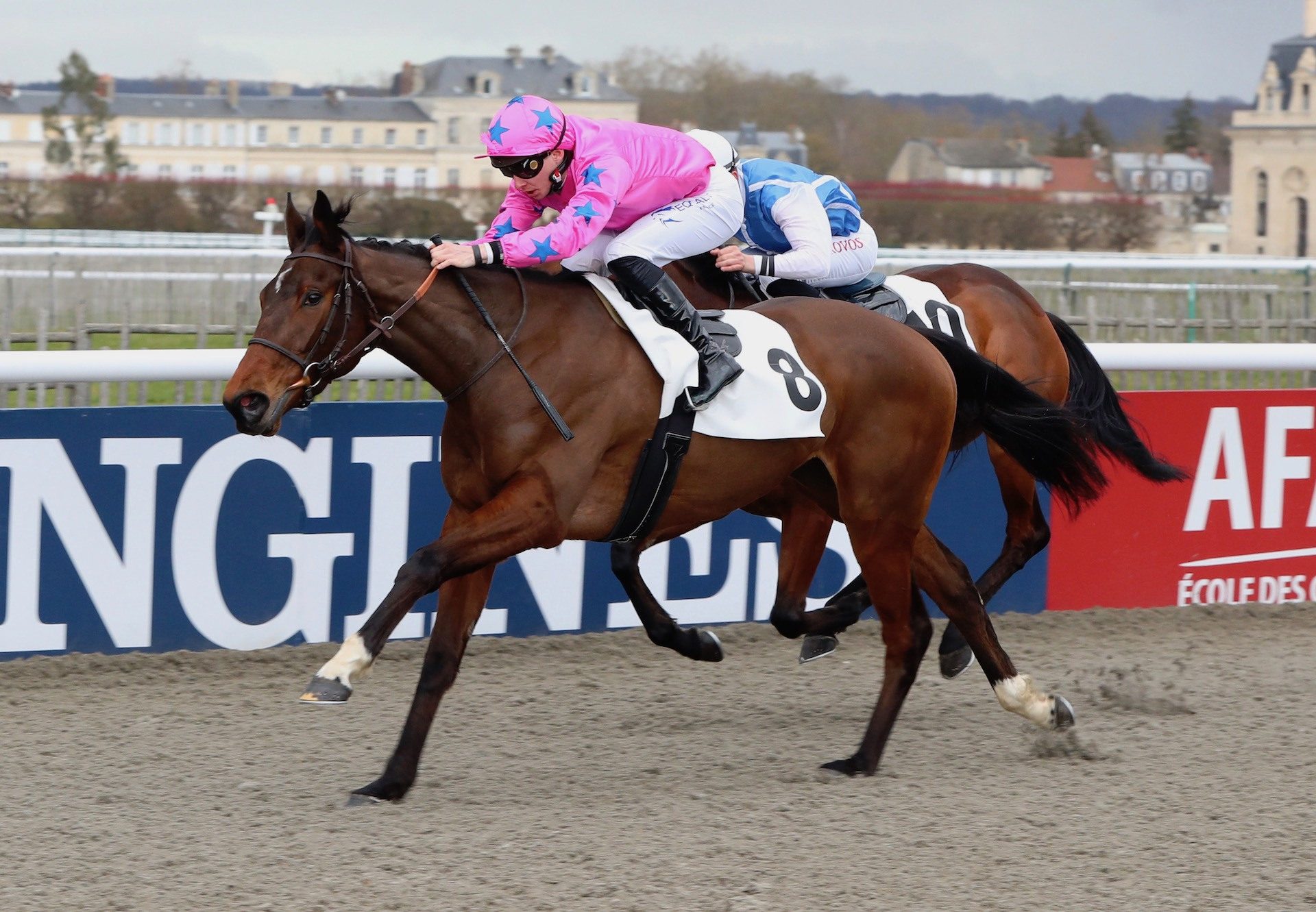 Maylin (Footstepsinthesand) Wins Her Maiden At Chantilly