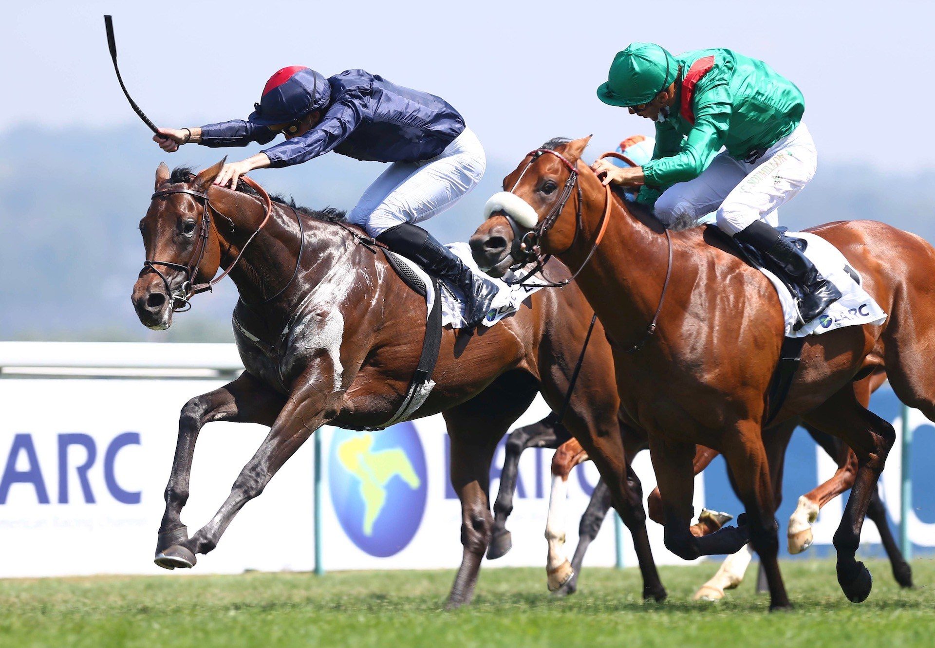 Measure Of Time (Gleneagles) winning the Listed Prix Michel Houyvet at Deauville