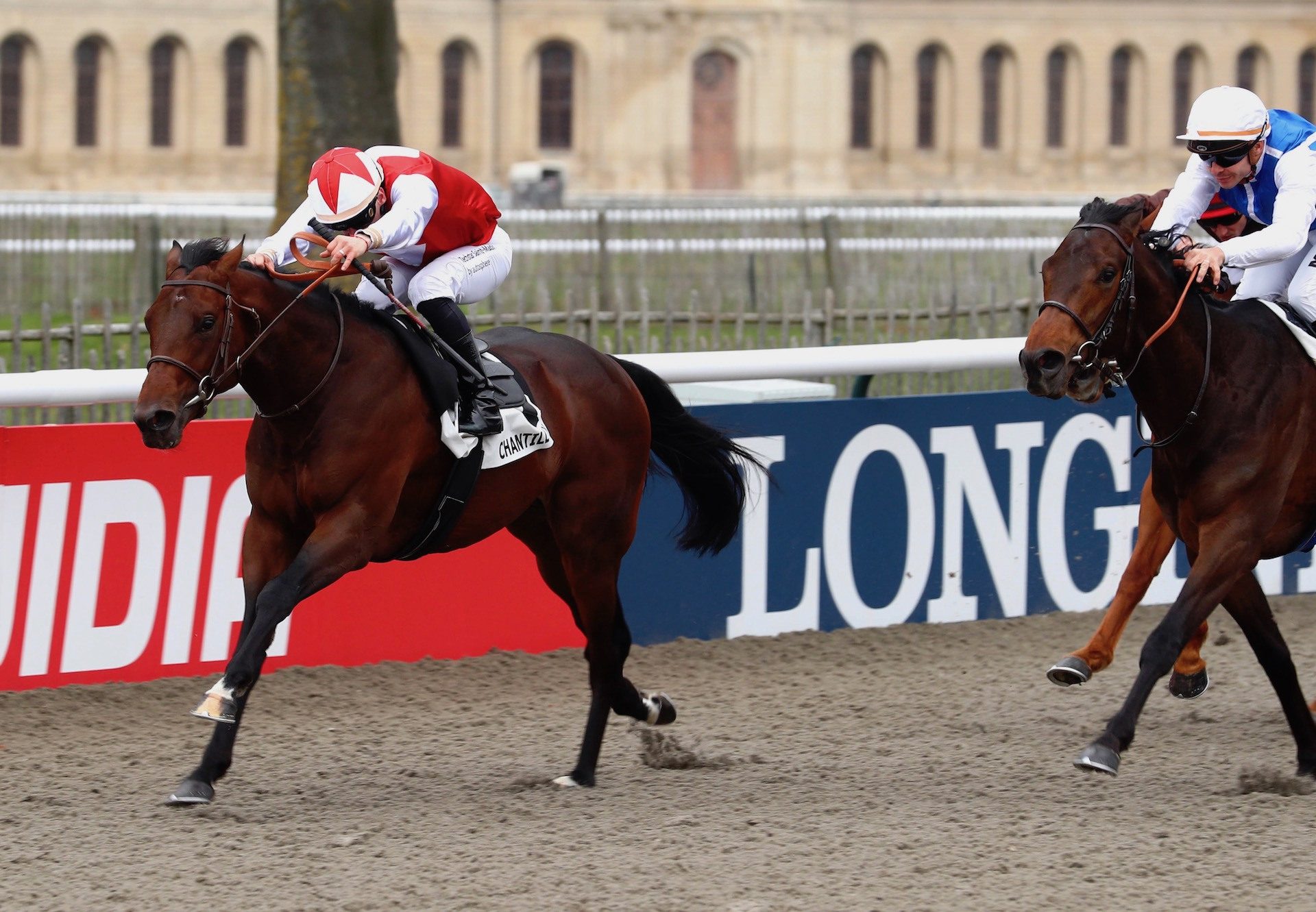 Ocean Vision (U S Navy Flag) Wins The Prix Du Belvedere At Chantilly