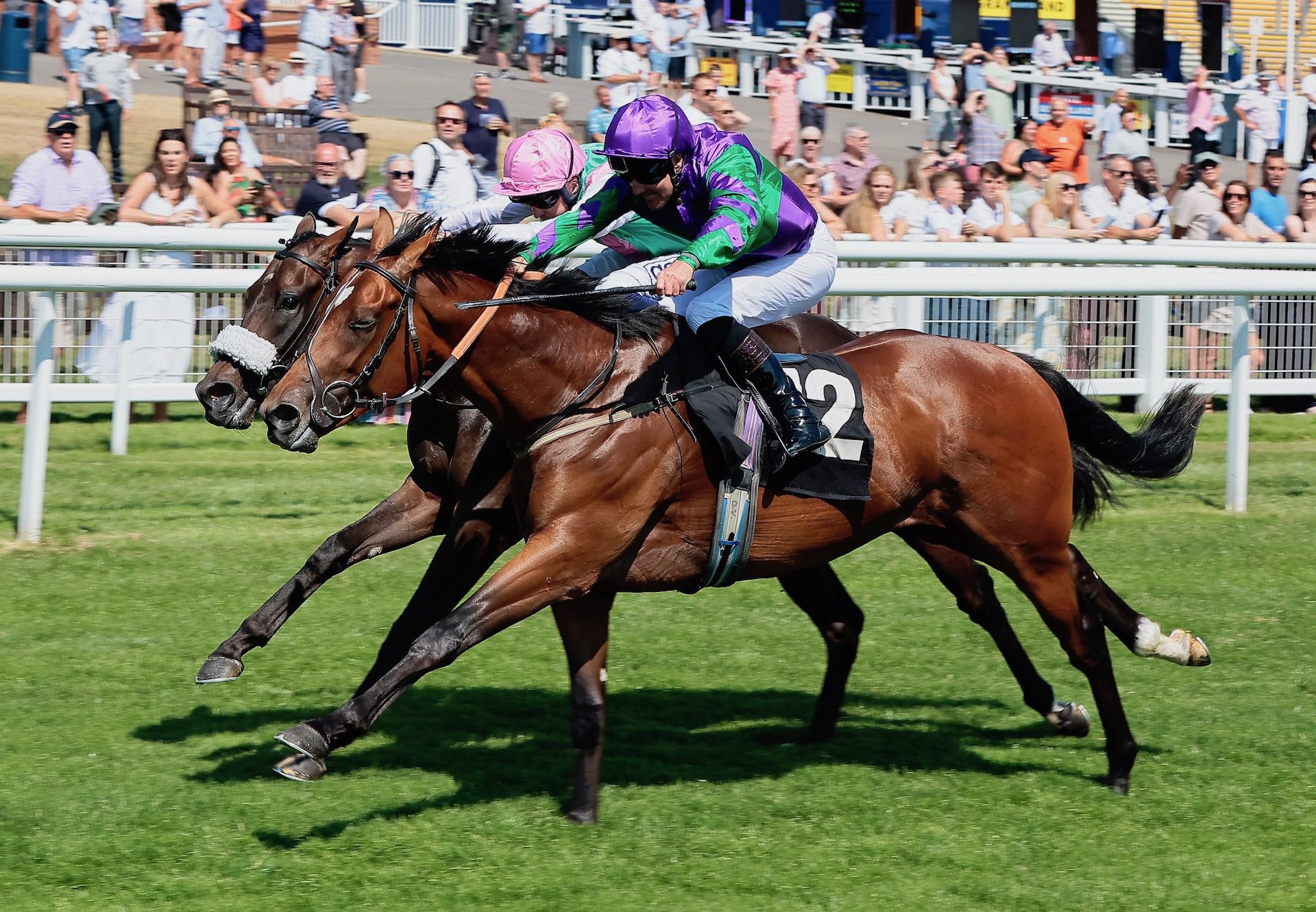 Oj Lifestyle (Gleneagles) Wins The Maiden At Newbury