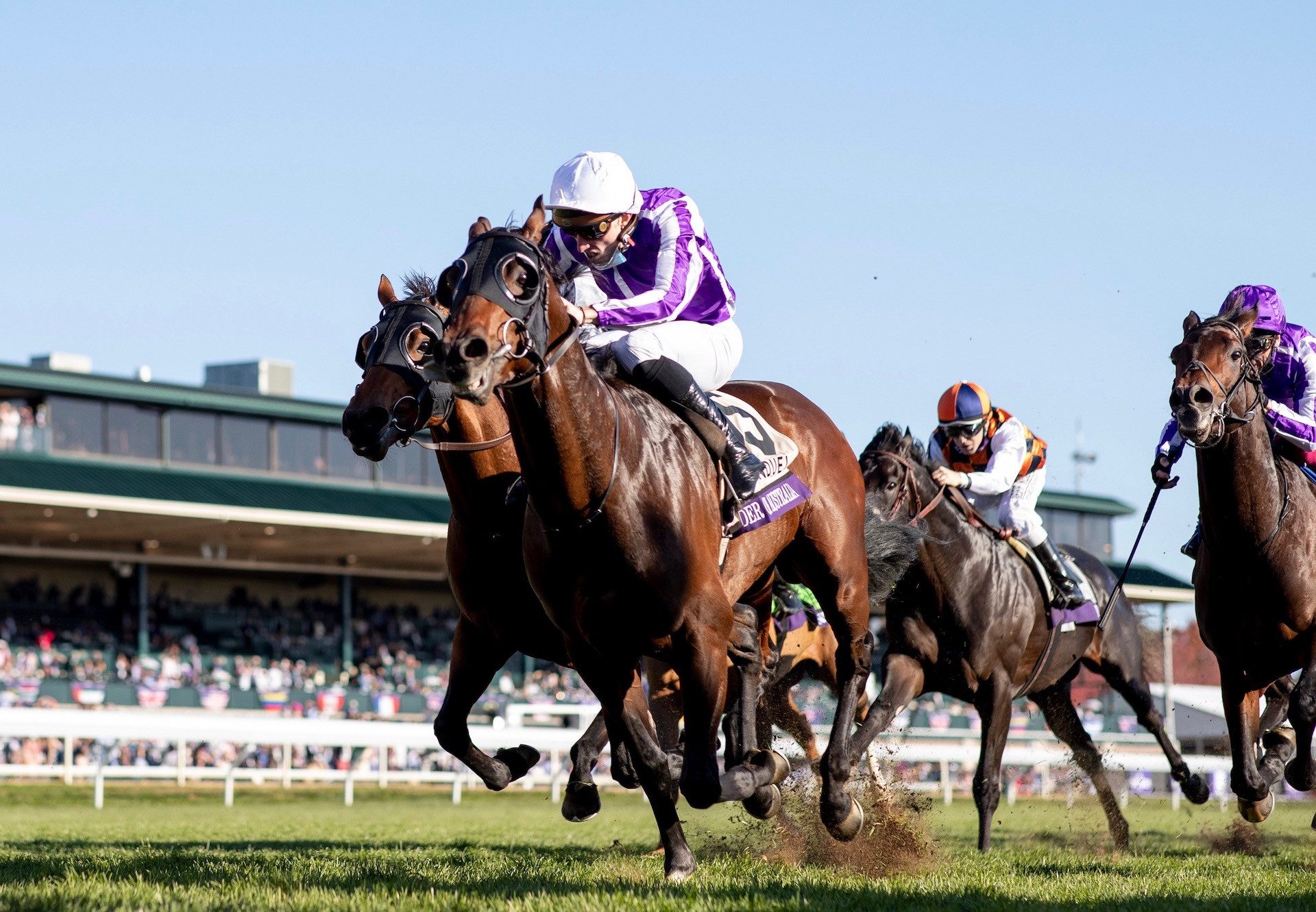 Order Of Australia (Australia) Wins The Gr.1 Breeders' Cup Mile at Keeneland