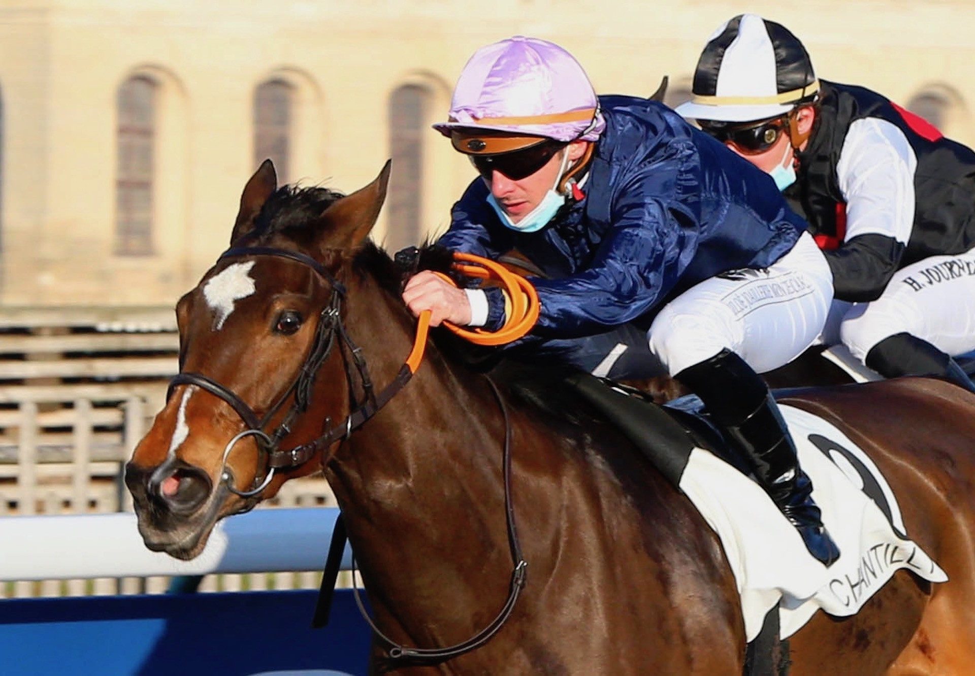 Passefontaine (Wootton Bassett) Wins The Prix Magdalene at Chantilly