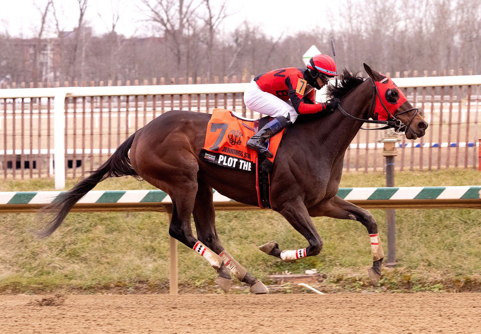 Plot The Dots (Uncle Mo) wins Jennings Stakes at Laurel Park