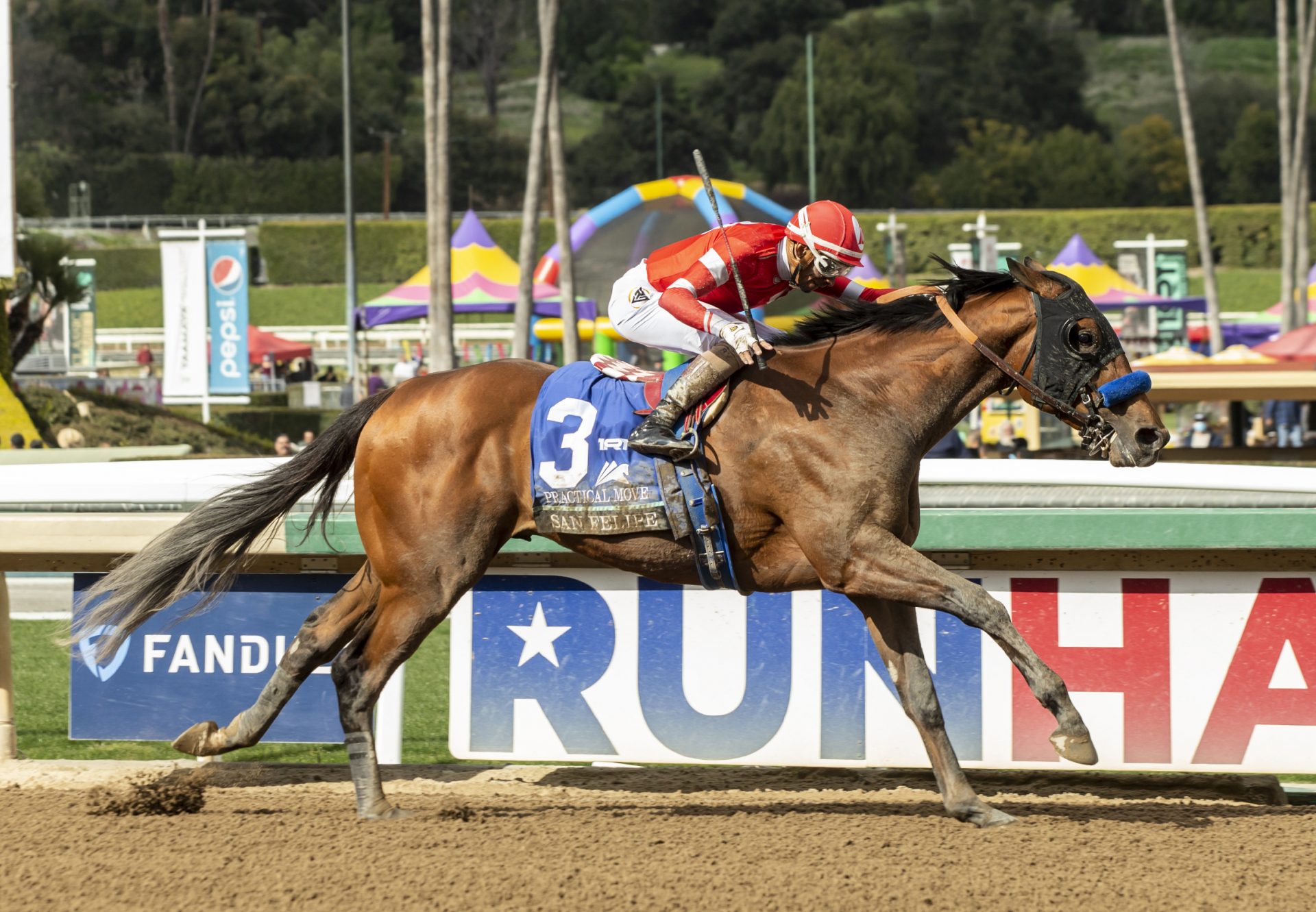 Practical Move (Practical Joke) Wins The Gr.2 San Felipe Stakes at Gulfstream Park