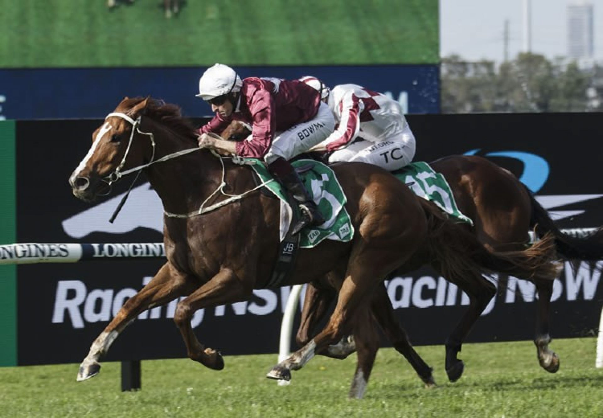 Ready To Humble (Rubick) winning at Rosehill