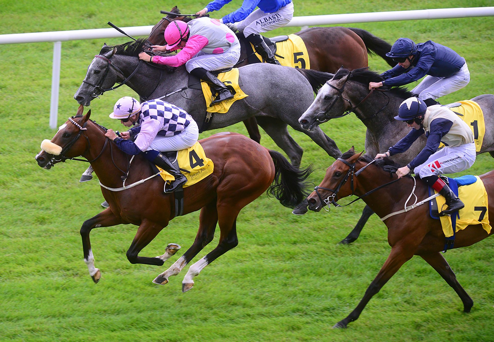 Roman Turbo (Holy Roman Emperor) winning the Gr.3 Anglesey Stakes at the Curragh