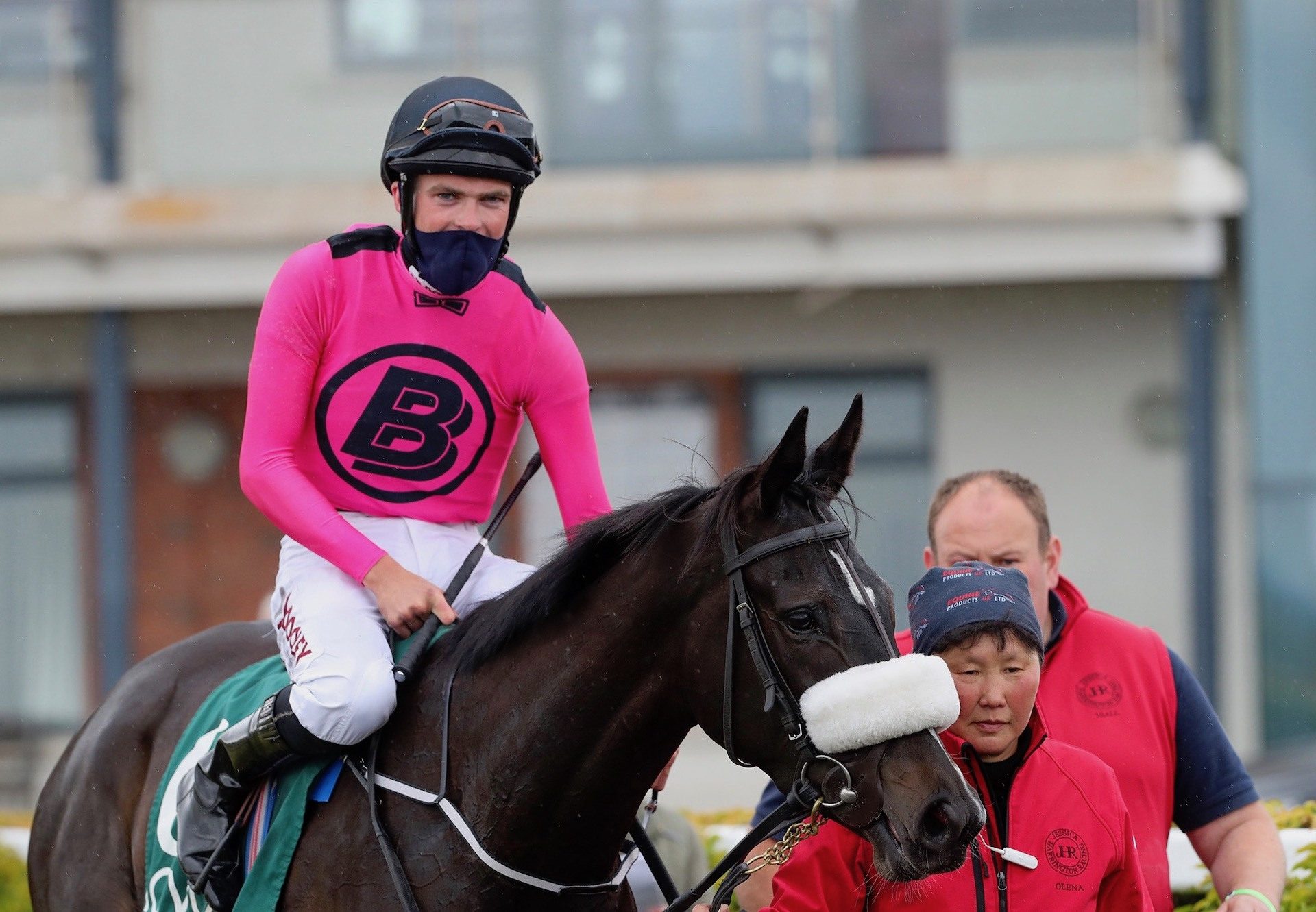 Silence Please (Gleneagles) After Winning The Listed Salsabil Stakes at Navan