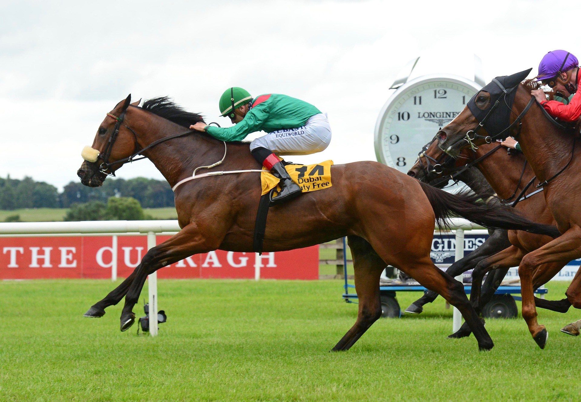 Sindhia (Mastercraftsman) Wins The Summer Fillies Handicap At The Curragh