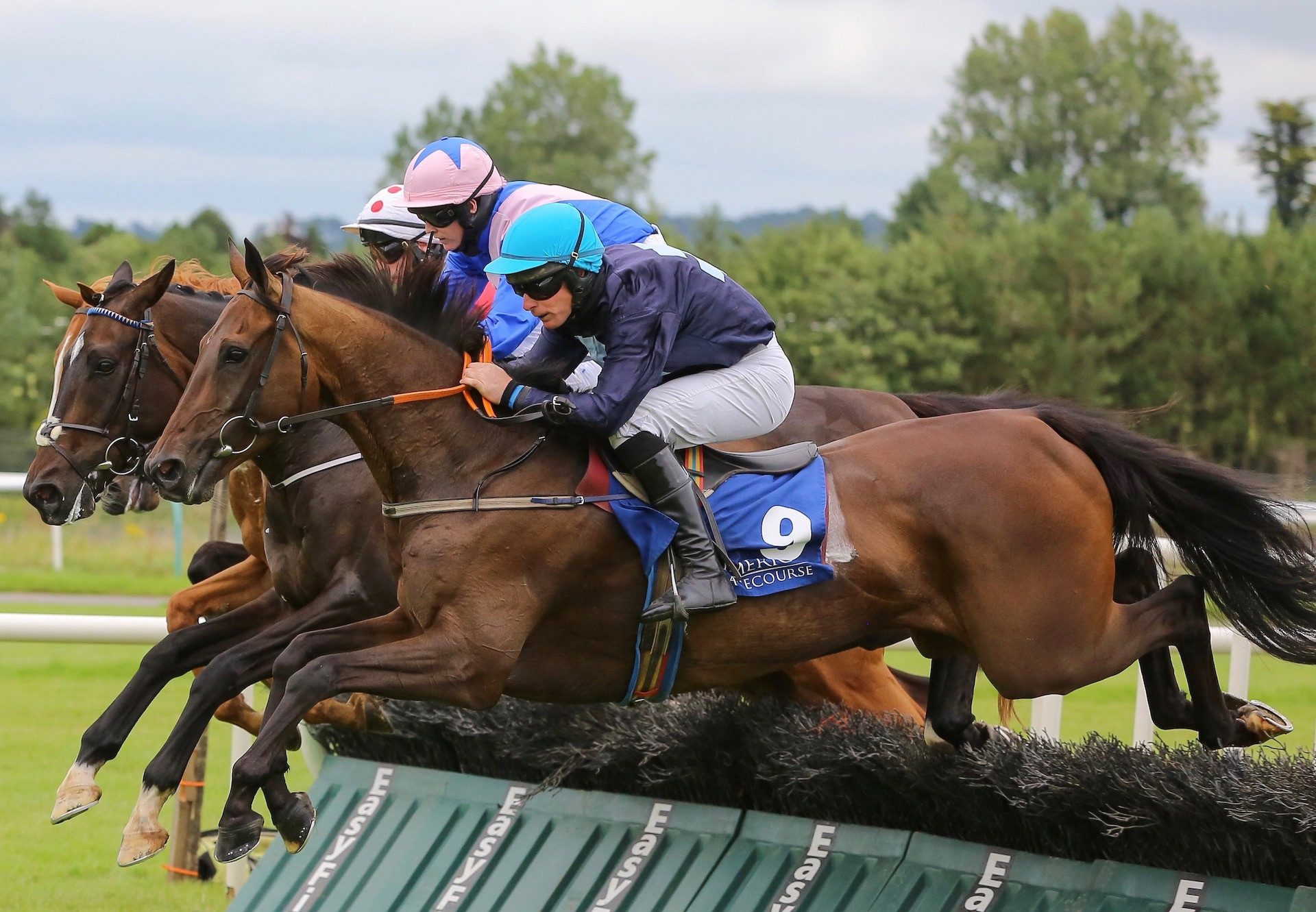 Some Spin (Getaway) winning over hurdles at Limerick