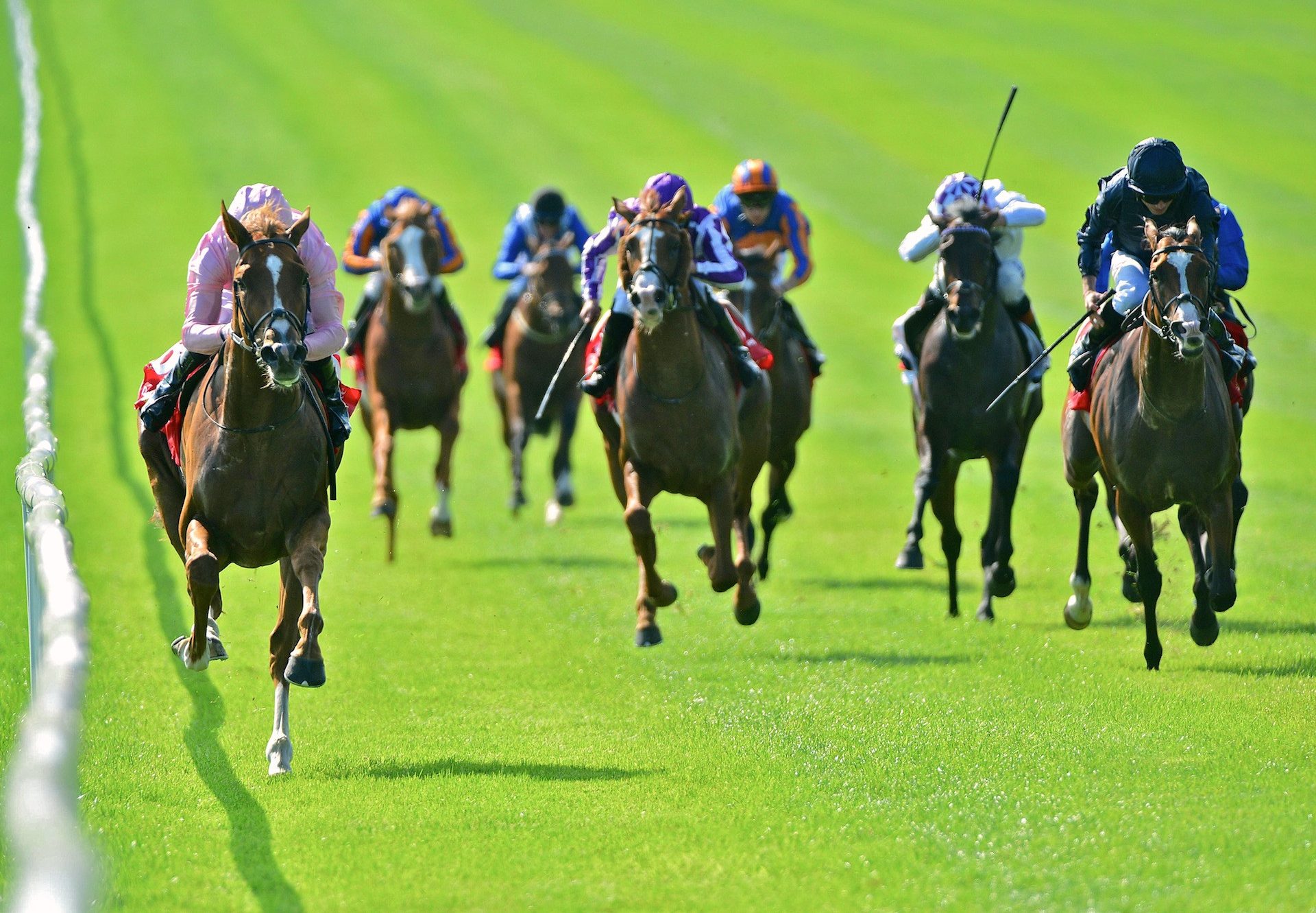 Sovereign (Galileo) Wins The Irish Derby